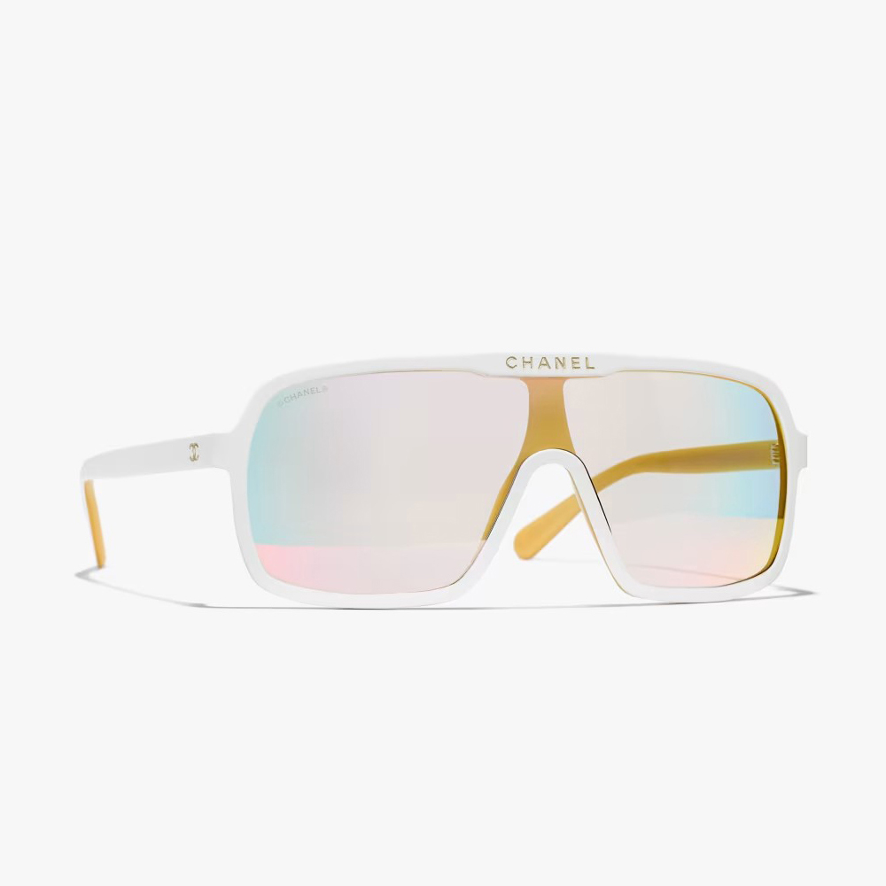 NIGO Chanel Men's and Women's Solid Color Acetate Square Sunglasses Glasses #nigo75199
