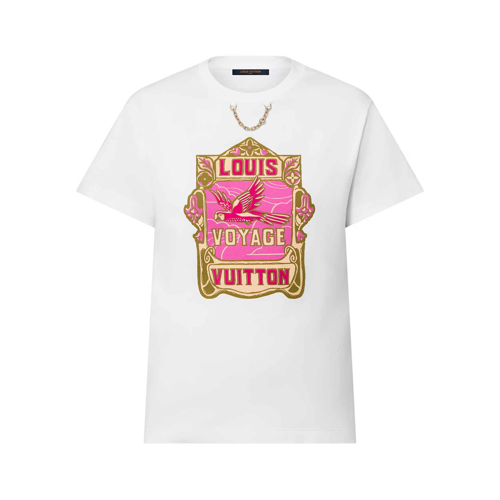 NIGO Louis Vuitton Women‘s Summer Pattern Printed Solid Color Round Neck Short Sleeve T-Shirt #nigo76466