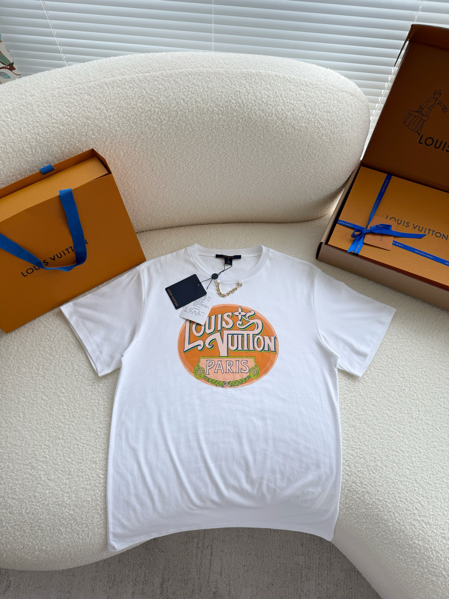 NIGO Louis Vuitton Women‘s Summer Pattern Printed Solid Color Round Neck Short Sleeve T-Shirt #nigo76467