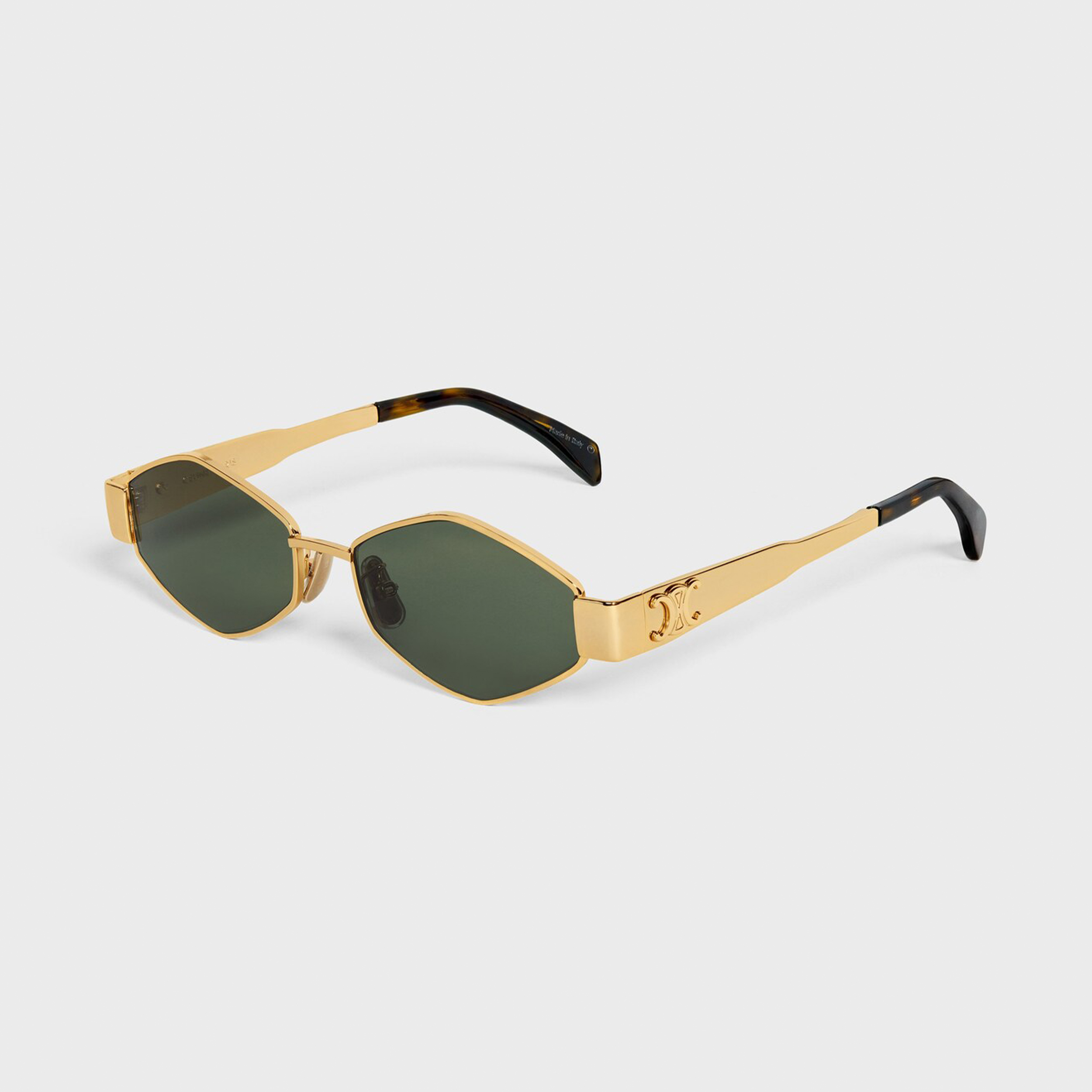 NIGO Celine Men's Women's Triomphe Metal 02 Logo Irregular Solid Color Sunglasses Eyeglasses Glasses #nigo81167