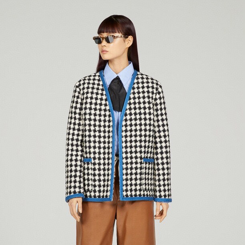 Gucci NIGO Woman Vintage Loose Cardigan Jacket Ngvp #nigo6281