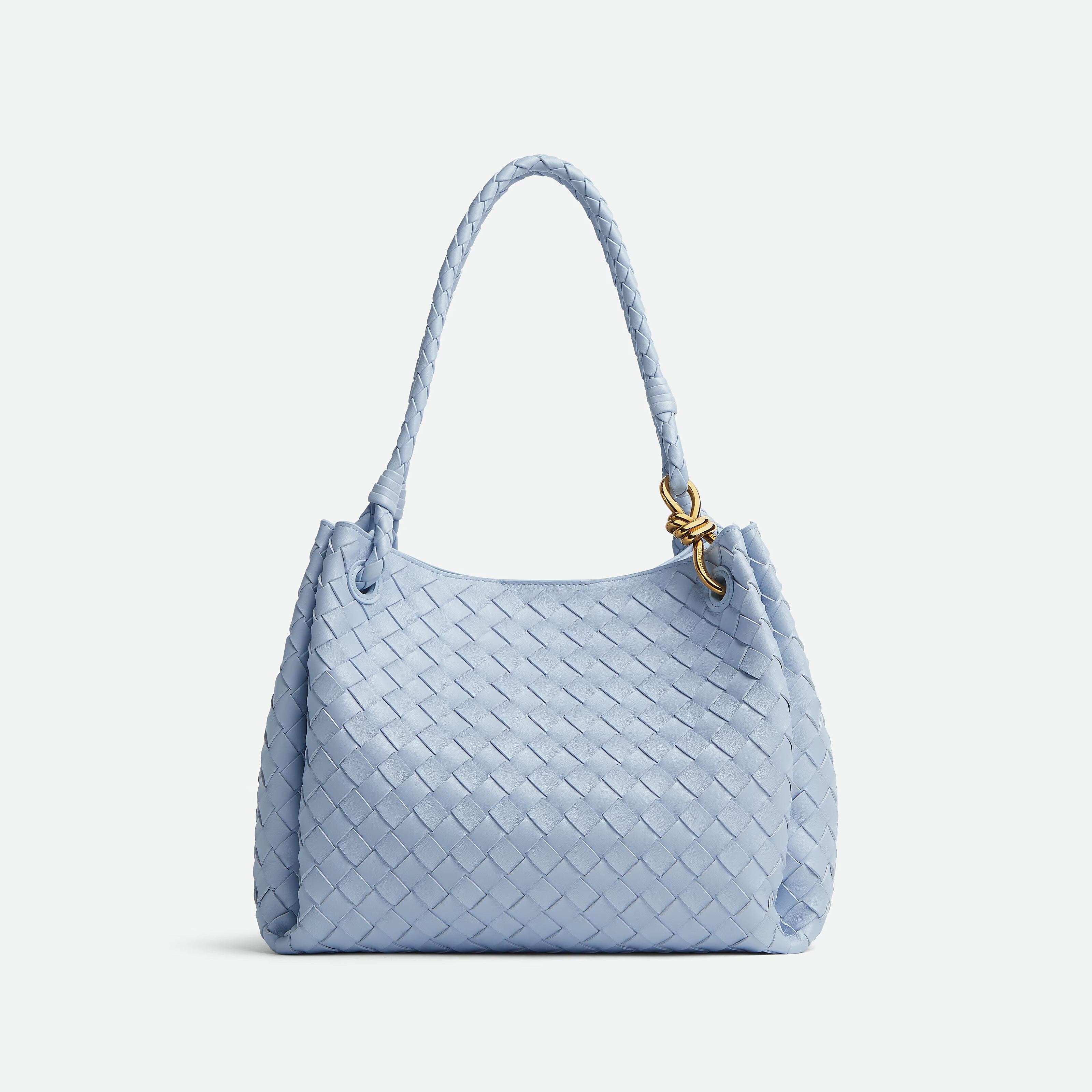 NIGO Bottega Veneta Large Parachute Women's Solid Color Lambskin Woven Tote Bag Bags #nigo76484