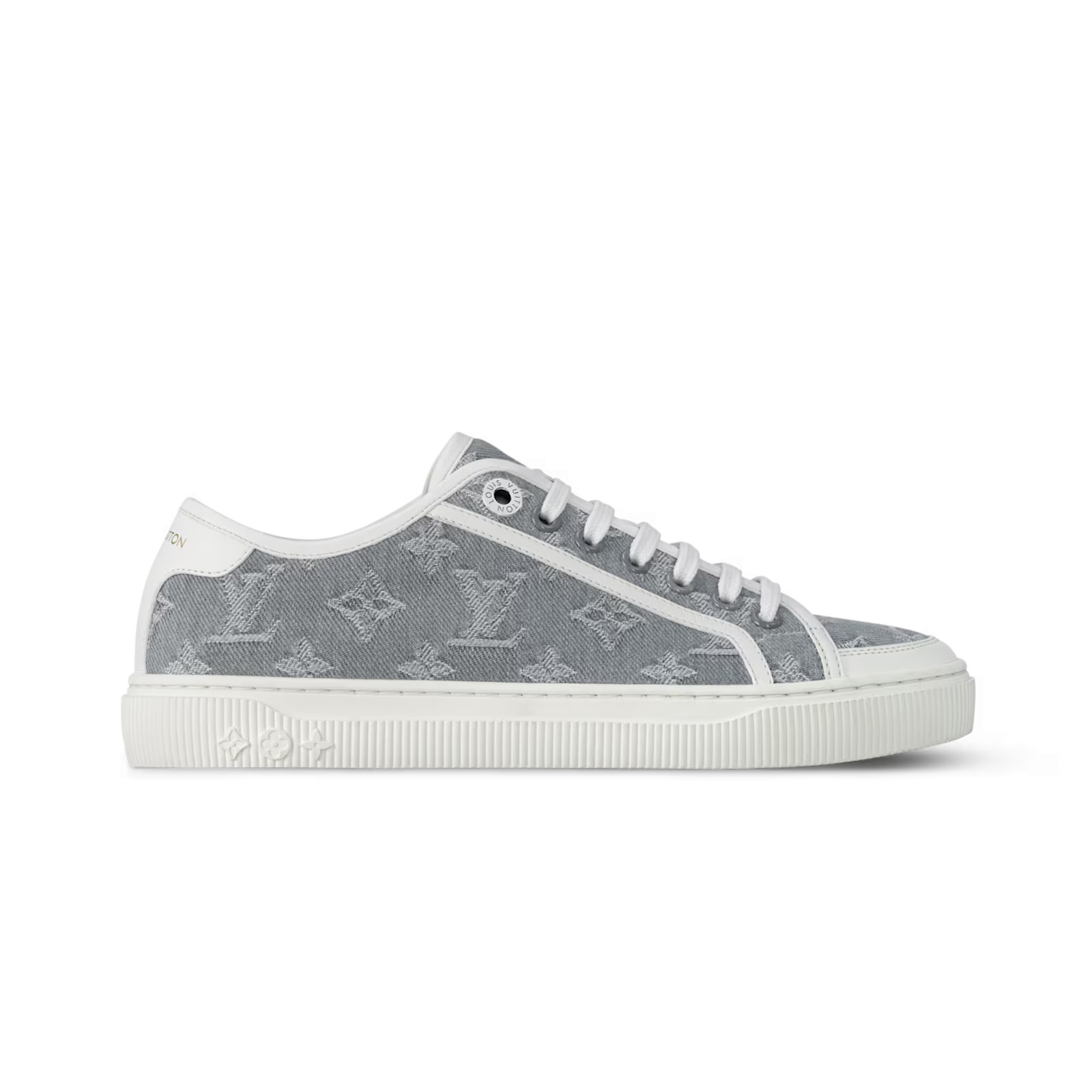 NIGO Louis Vuitton LV Lagoon Men's And Women's Solid Color Letter Print Lace-up Low-top Denim Sneakers Shoes #nigo76513