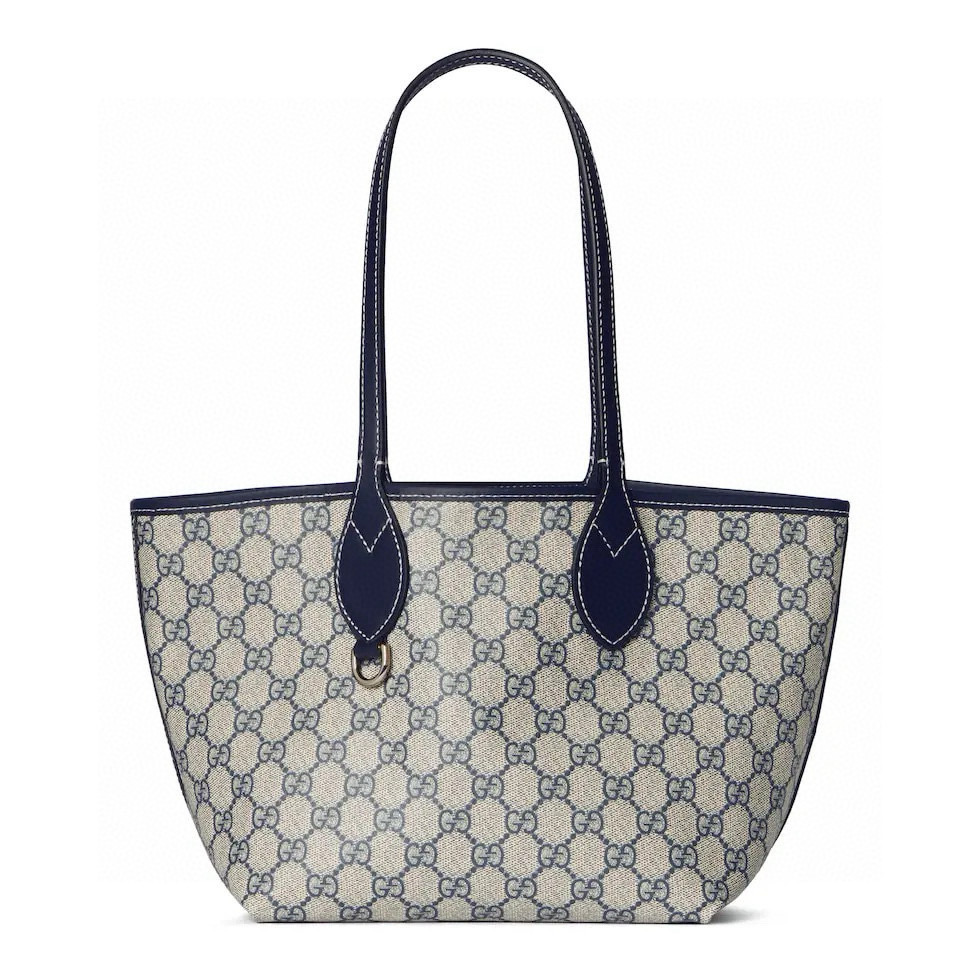 NIGO Gucci Totissima Women‘s Solid Color Double Sided Classic Print Logo Logo Denim Patchwork Canvas Shopping Bag Tote Shoulder Bags #nigo76499