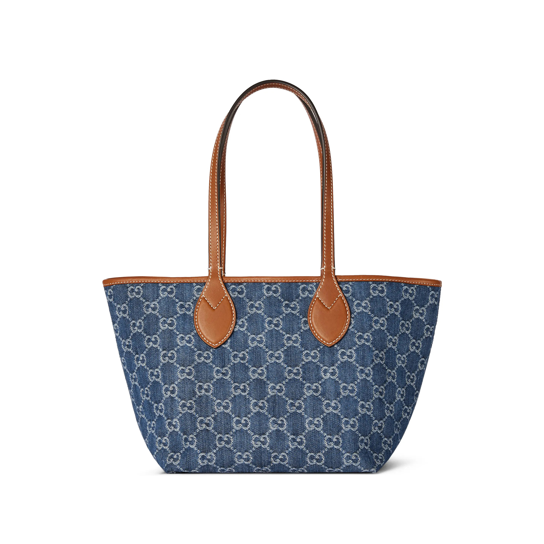 NIGO Gucci Totissima Women's Branded Classic Printed Denim Tote Bag Tote Shoulder Bags #nigo76511