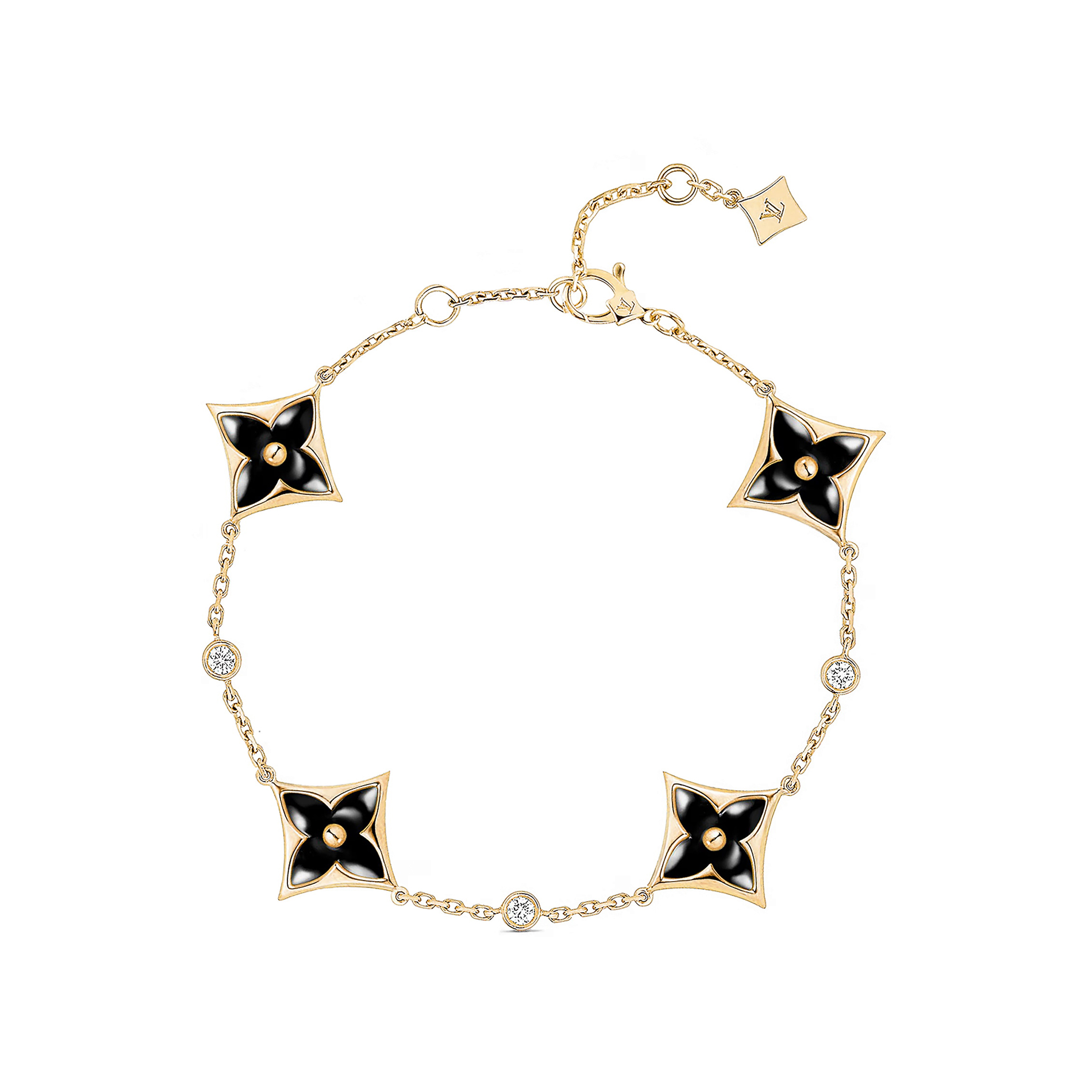 NIGO Louis Vuitton COLOR BLOSSOM BB MULTI-MOTIFS Women's Shell and Diamond Bracelet Pendant Necklace Jewelry #nigo76531