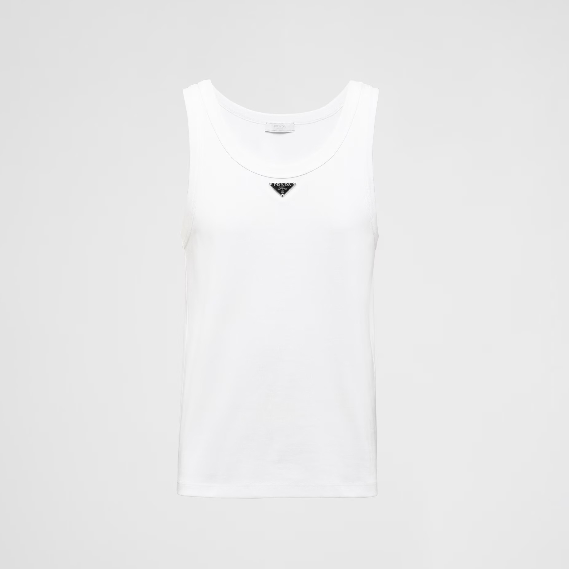 NIGO Prada Men's Summer Solid Color Logo Crew Neck Cotton Vest Top #nigo76535
