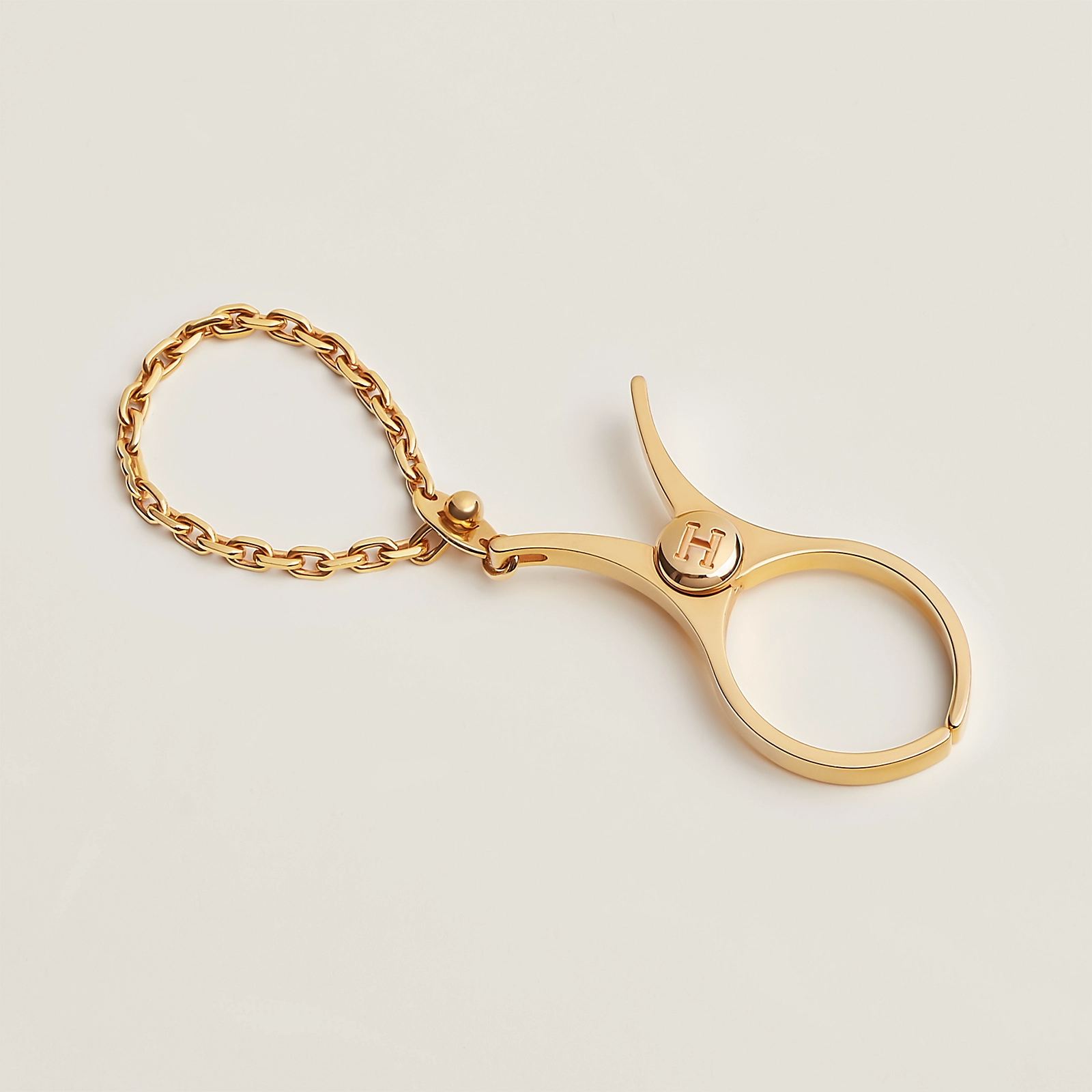 NIGO Hermes Filou Glove Clip Gold Silver Charm Glove Clip Eye Clip Decoration Clip Fashion Accessories #nigo81215