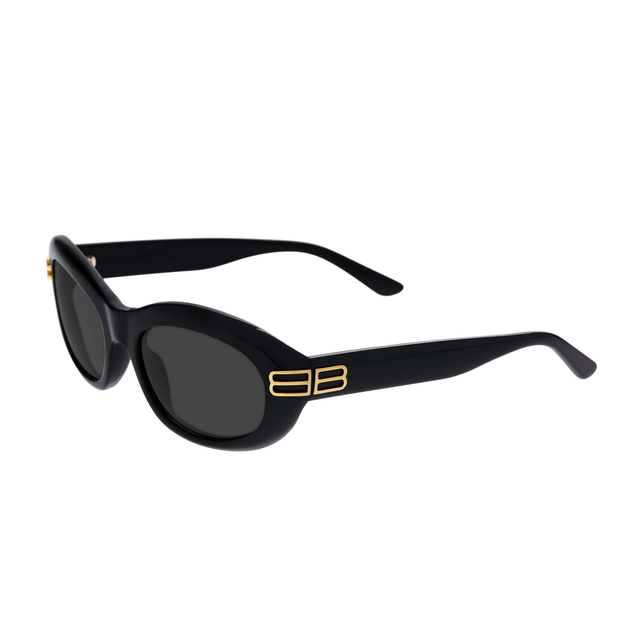 NIGO Balenciaga Men's and Women's Solid Colour Legs BB Logo Acetate Irregular Shape Sunglasses Eyeglasses Glasses #nigo76564