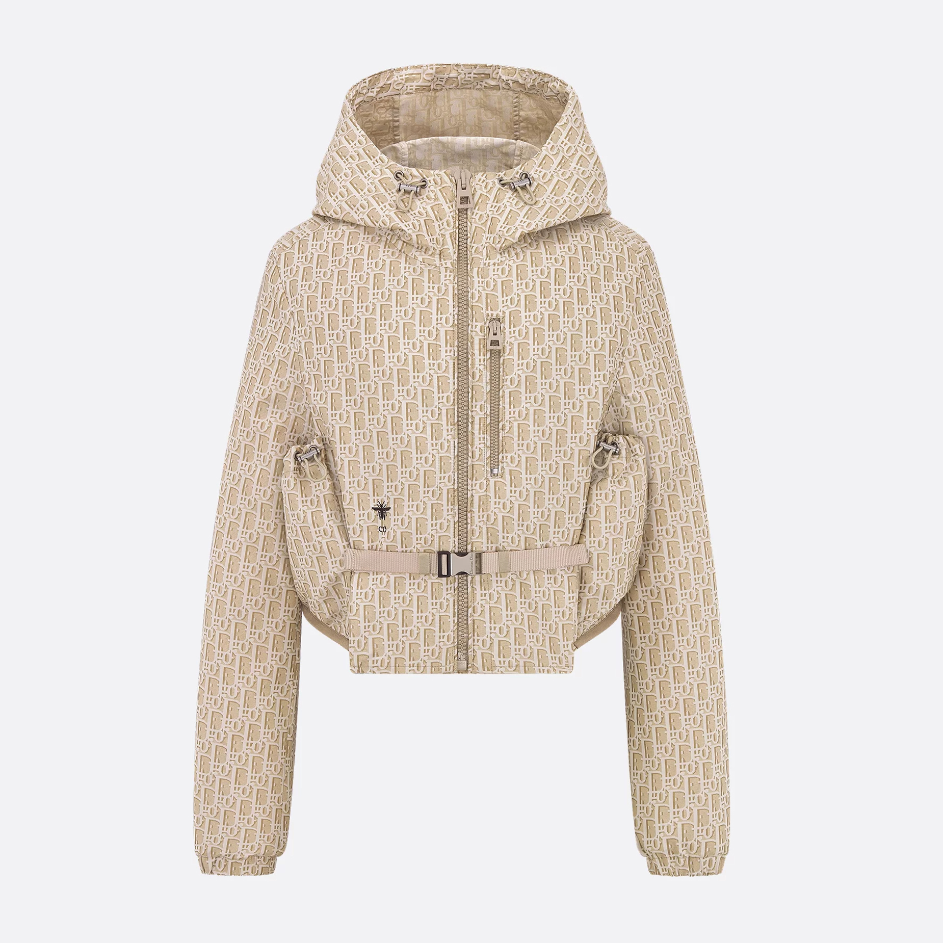 NIGO Dior Women's Logo Printed Waist Button Spring And Autumn Casual Solid Color Loose Cropped Hooded Jacket Jacquard Short Skirt Casual Skort #nigo81177