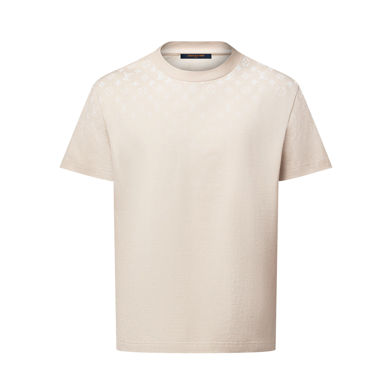 NIGO Louis Vuitton Men's Summer Solid Color Gradient Print Round Neck Cotton Short Sleeve T-Shirt #nigo76576
