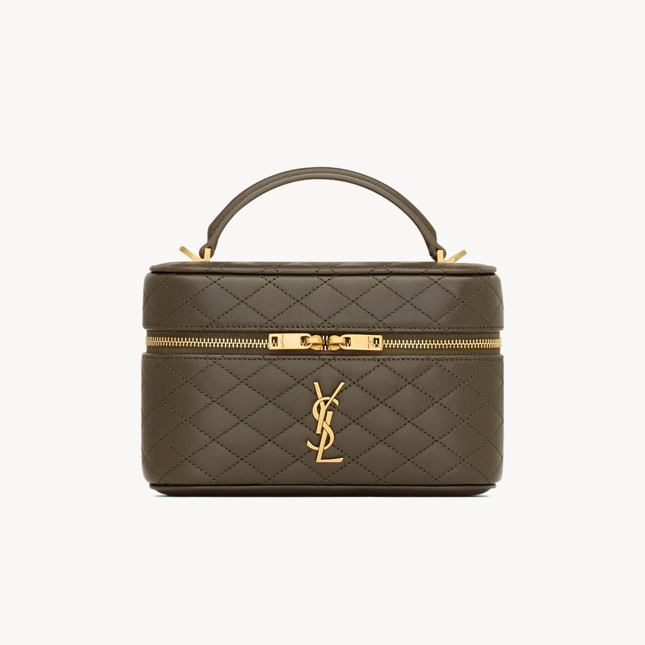 NIGO SAINT LAURENT GABY VANITY BAG Ladies Solid Color Detachable Adjustable Shoulder Strap Lambskin Shoulder Handbag Cosmetic Bag #nigo76574