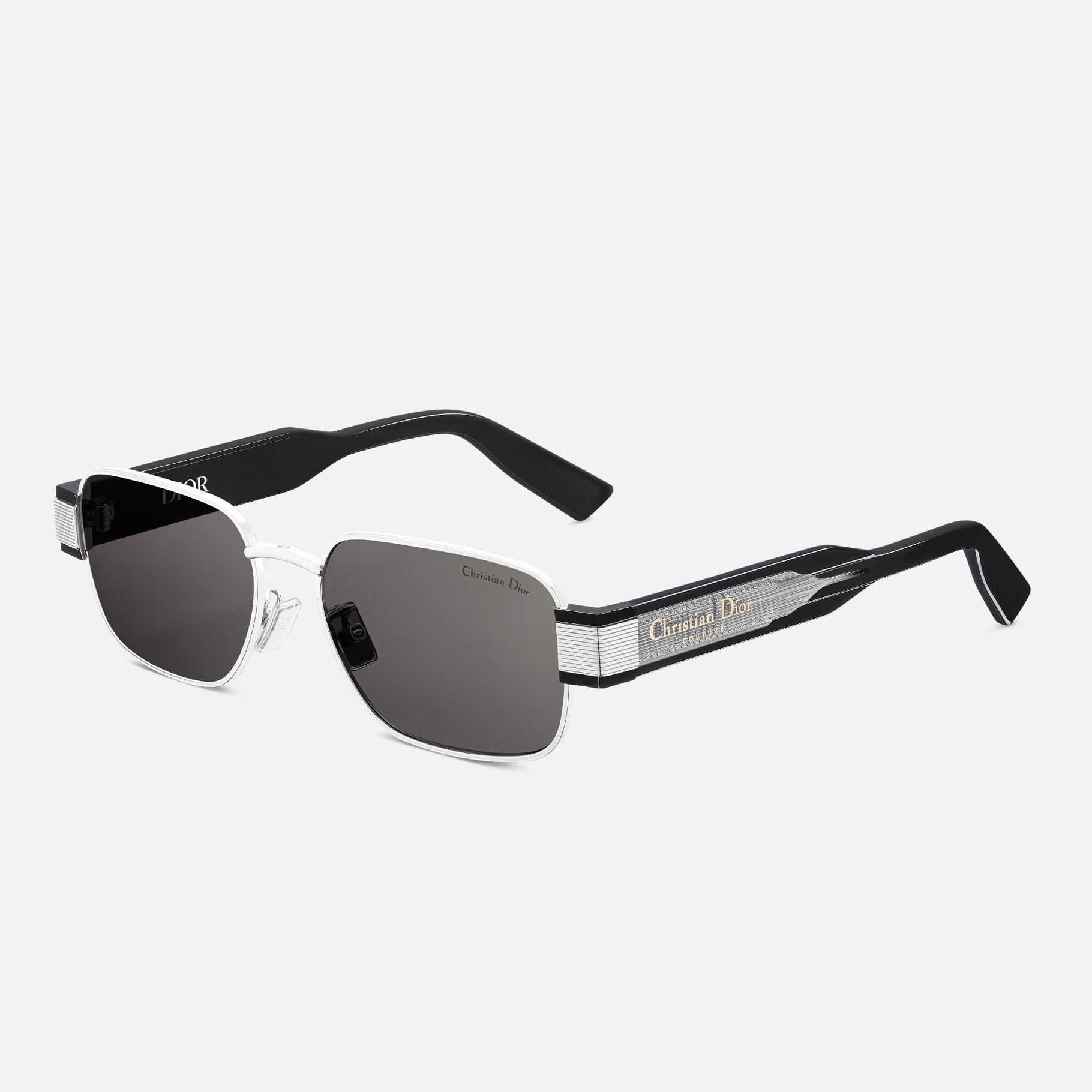 NIGO Christian Dior Label S2U Men's and Women's Lens Legs Monogrammed Acetate Metal Square Sunglasses Eyeglasses Glasses #nigo76589