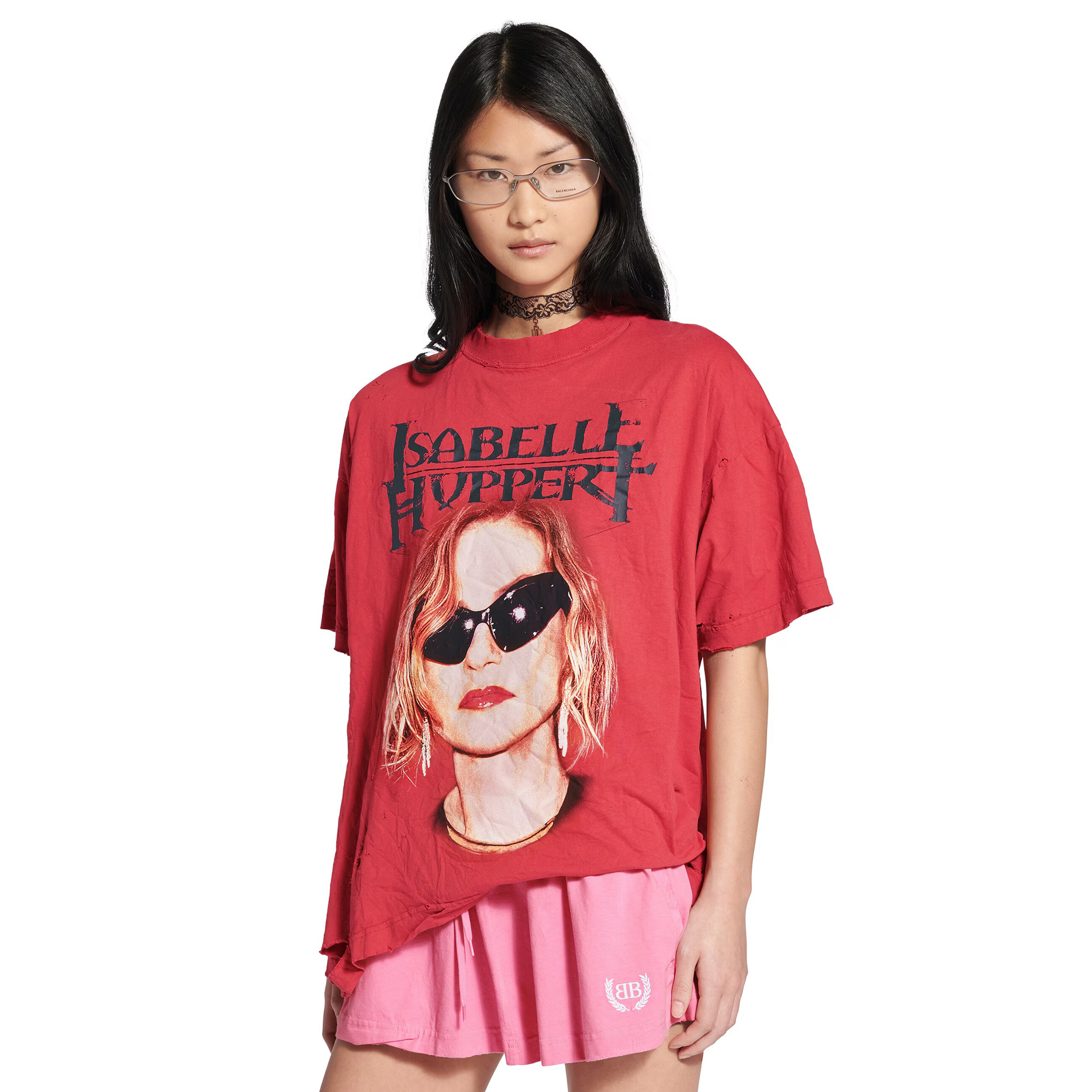 NIGO Balenciaga Men Women Isabelle Boxy Round Neck Solid Color Loose Summer Short Sleeve T-shirt #nigo76596