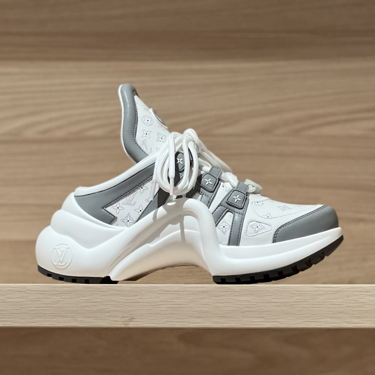 NIGO Louis Vuitton LV Archlight Women's Spring and Summer One Foot Stirrup Casual Low Top Lace Up Sneakers Shoes #nigo76659