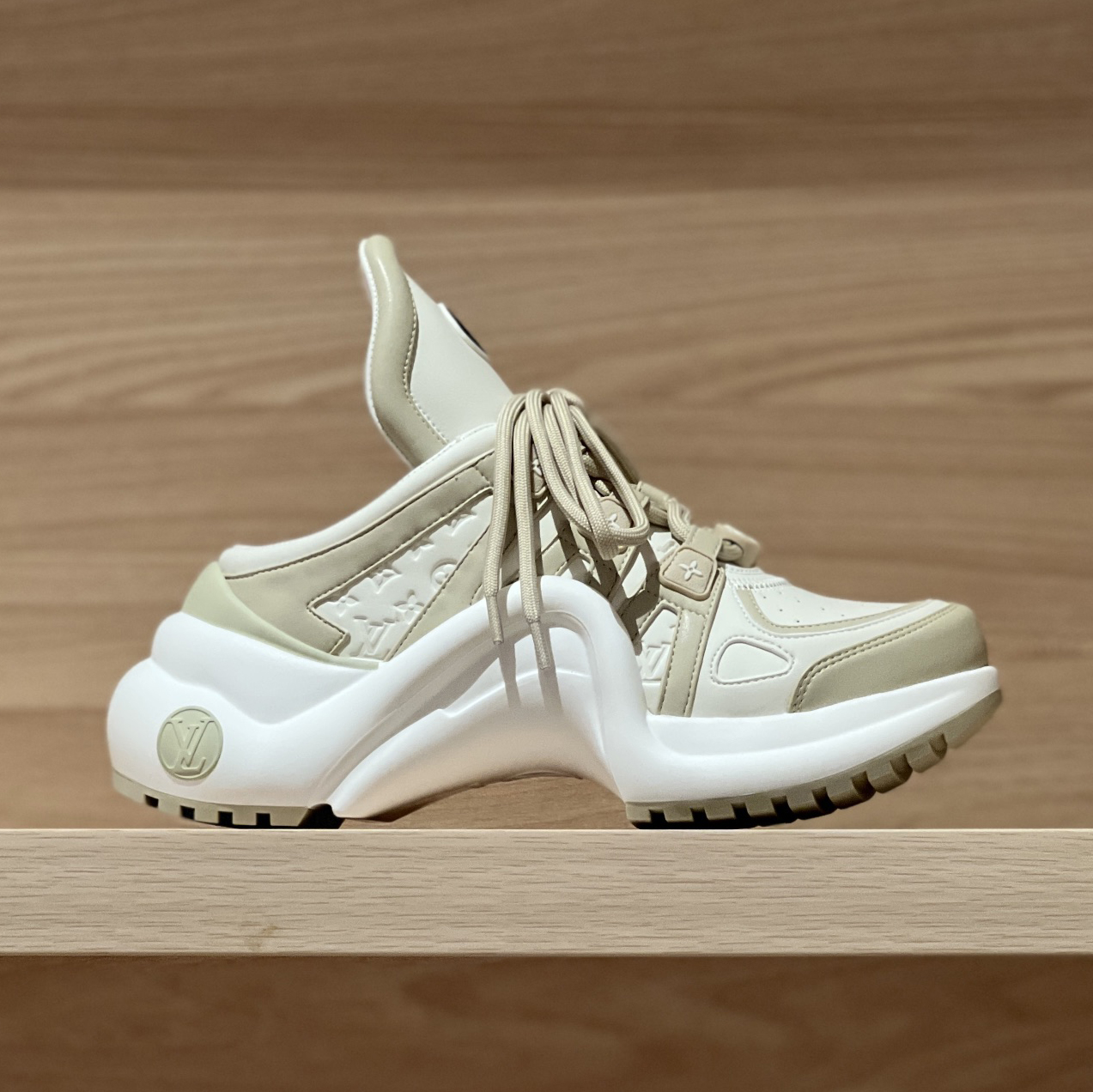 NIGO Louis Vuitton LV Archlight Women's Spring and Summer One Foot Stirrup Casual Low Top Lace Up Sneakers Shoes #nigo76659