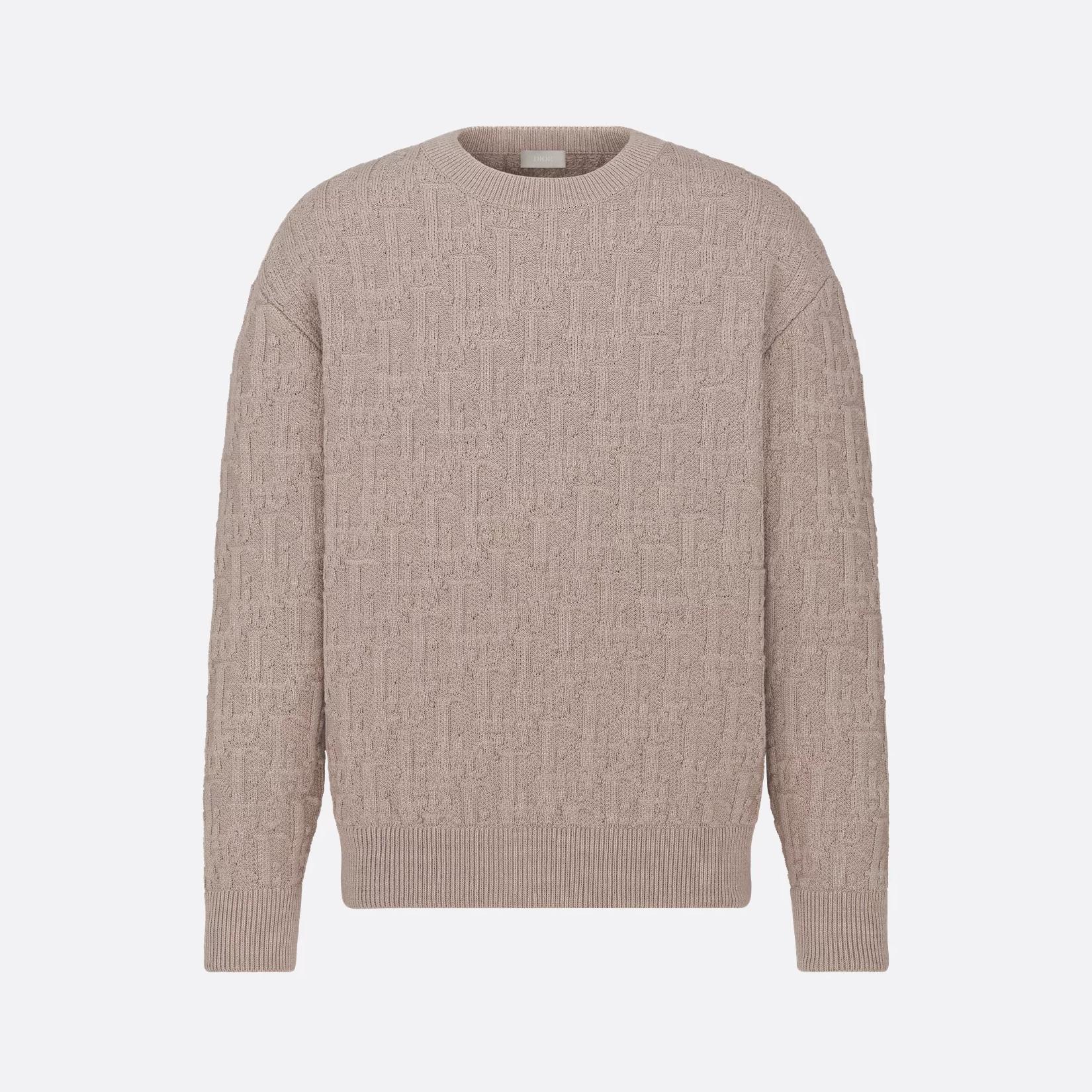 NIGO Dior Men's Spring And Fall Letter Jacquard Knit Round Neck Long Sleeve Sweater #nigo76645