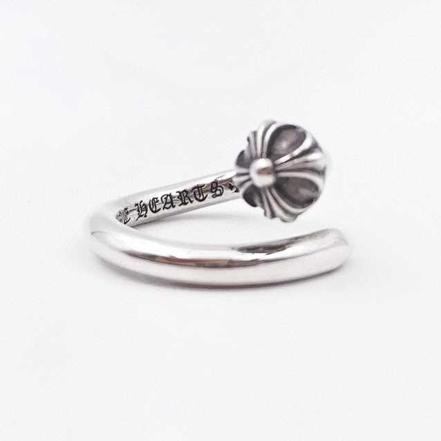 NIGO Chrome Hearts Men's Women's Vintage Round Studs Open End Rings Letter Logos High Street Trend Accessories Jewellery  #nigo76653