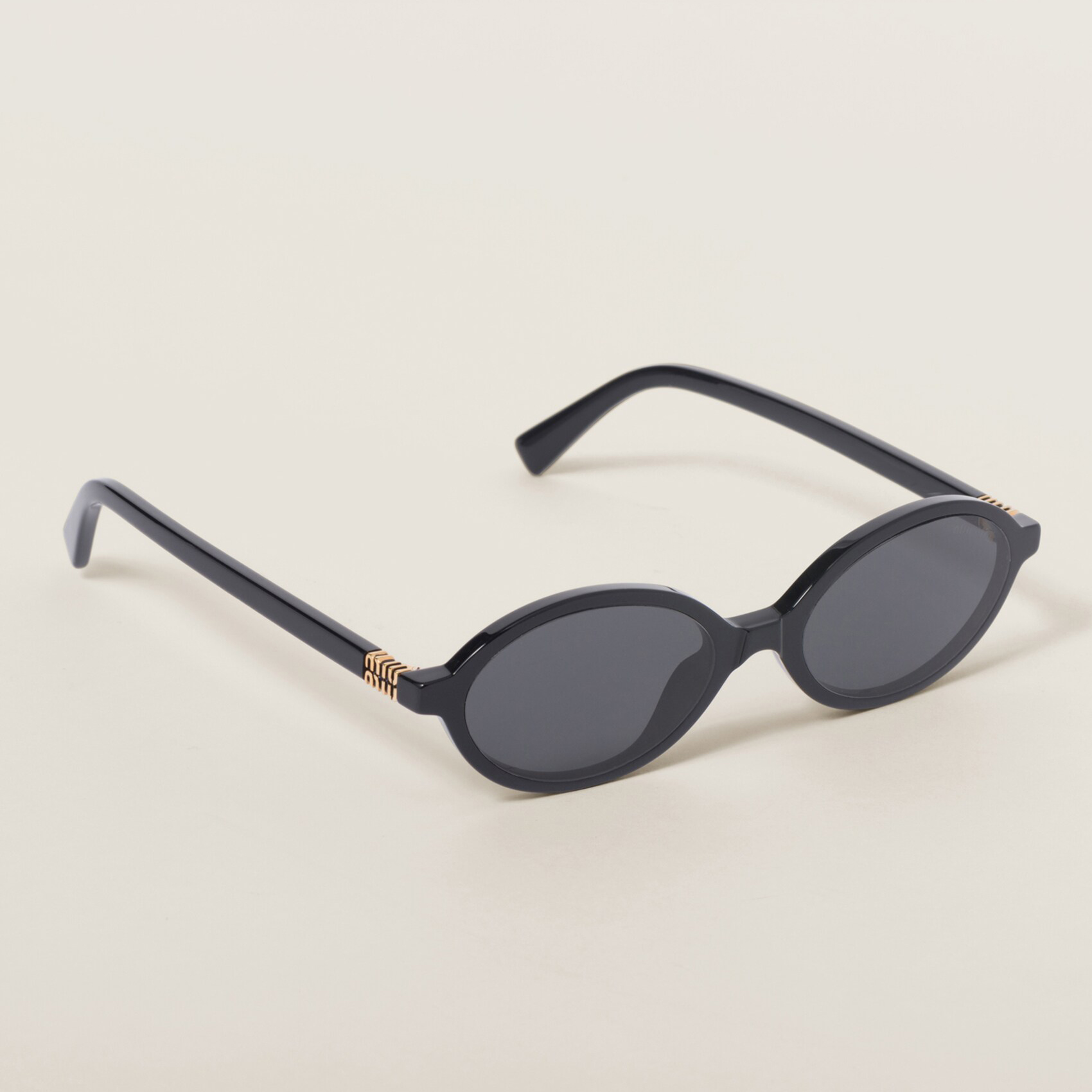 NIGO MiuMiu Miu Regard Men's and Women's Solid Colour Round Sunglasses Flat Sunglasses Glasses #nigo76656