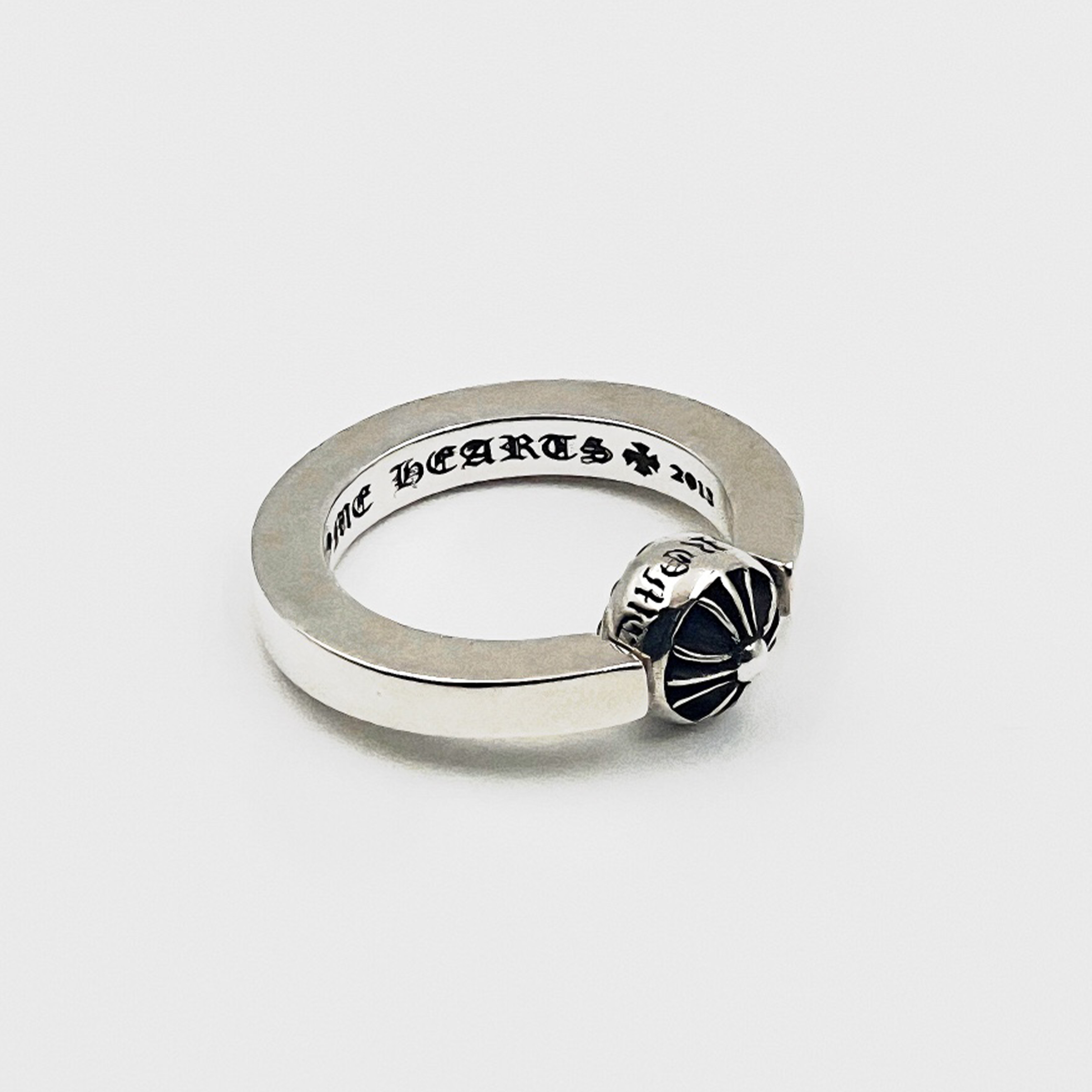 NIGO Chrome Hearts Men's Women's Spinning Cross Spherical Ring Aged Romantic Logo Rings Couples Jewellery Accessories #nigo76651