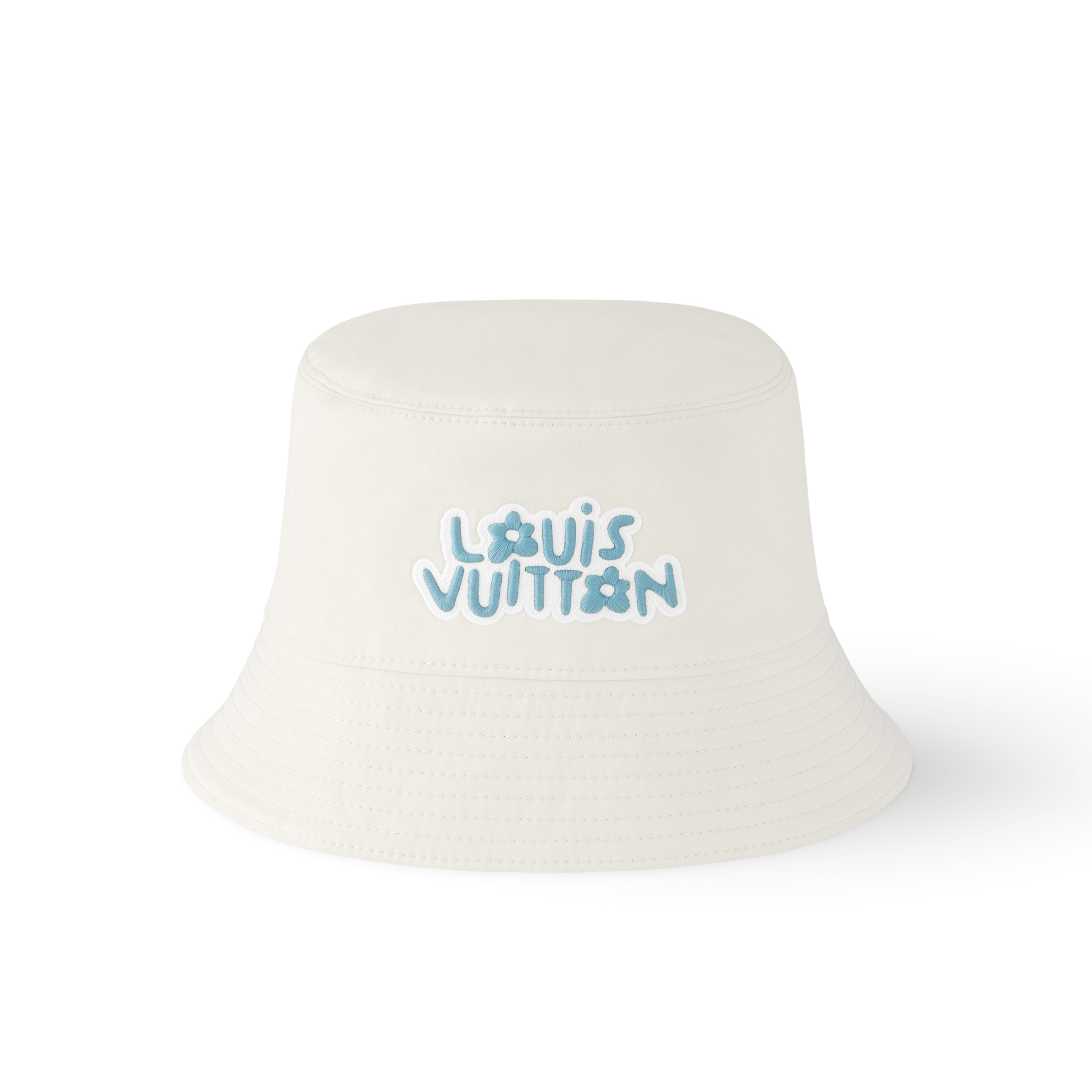 NIGO Louis Vuitton Men's and Women's Solid Colour Embroidered Letter Printed Cowboy Duck Tongue Cap Fisherman's Hat #nigo76721