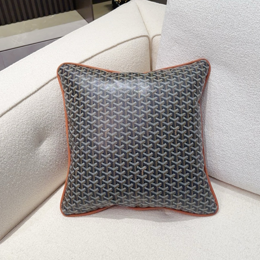 NIGO GOYARD Old Flower Print Solid Colour Embroidery Logo Print Home Decor Pillow Cushion #nigo76726