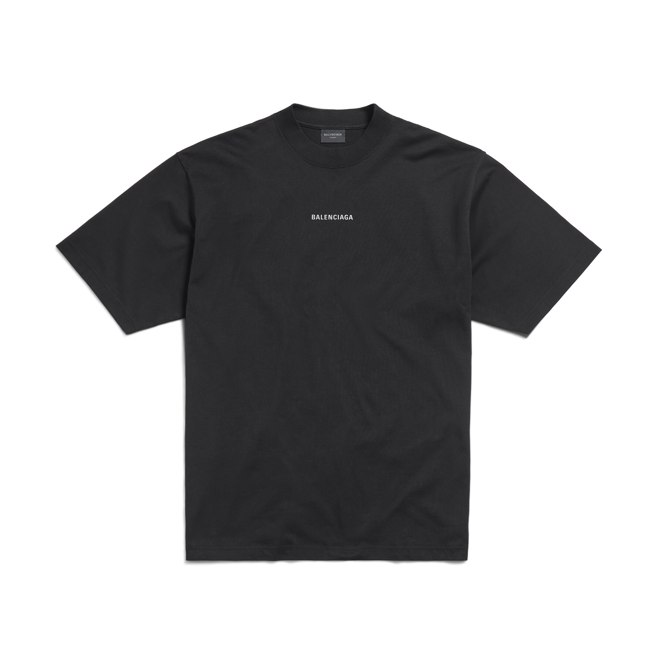 NIGO Balenciaga Men's Summer Solid Colour Letter Print Round Neck Cotton Short Sleeve T-Shirt #nigo76722