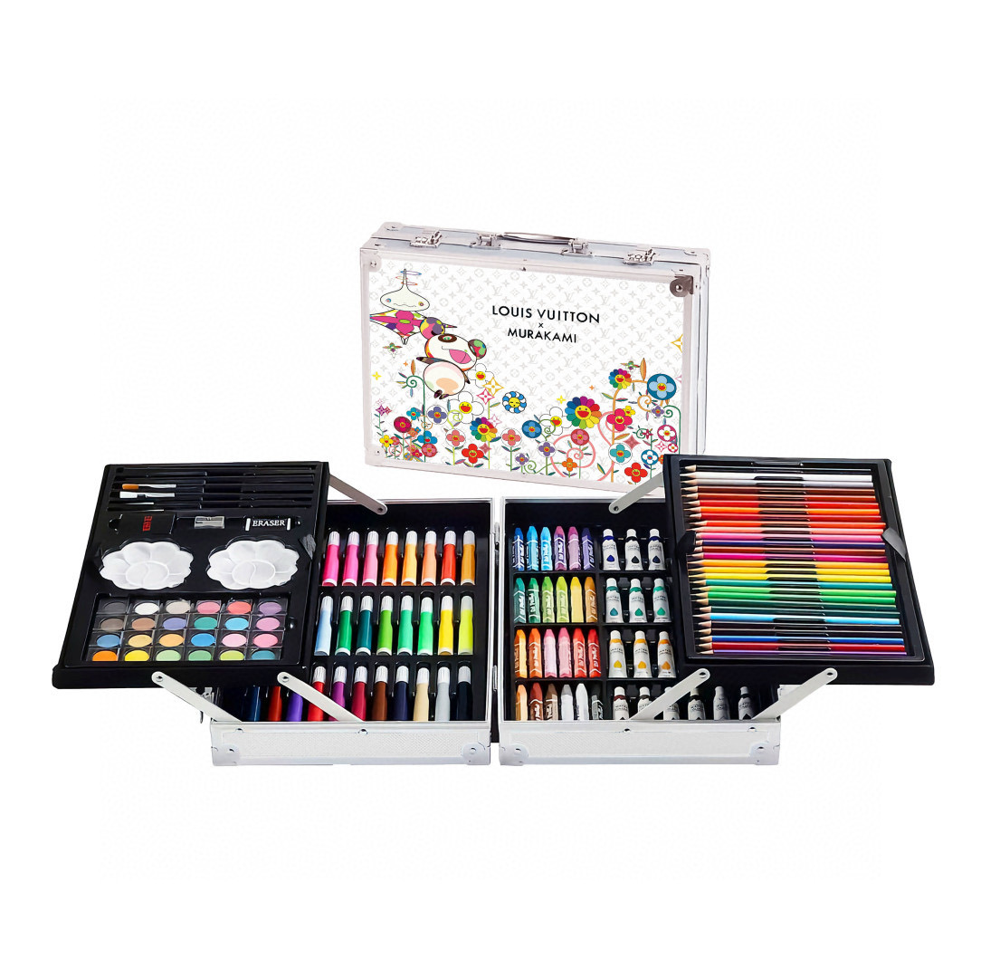 NIGO Louis Vuitton LV xTM Superflat Colourful Monogrammed Case Paintbrush Gift Set #nigo76719