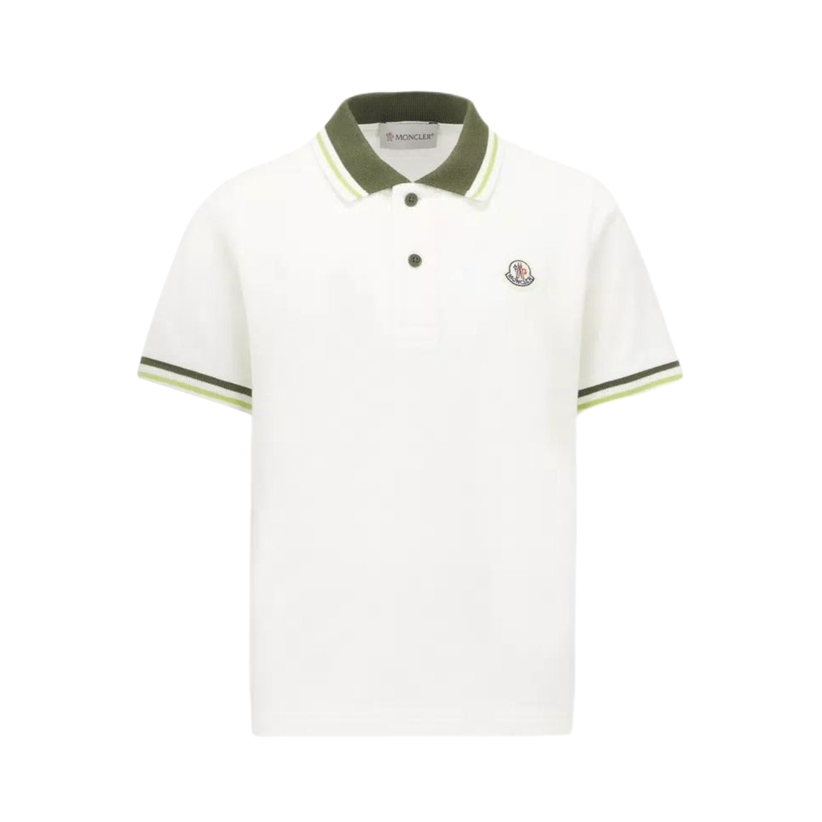 NIGO Moncler Men's Summer Embroidered Letter Print Polo Neck Solid Color Short Sleeve T-Shirt #nigo76714