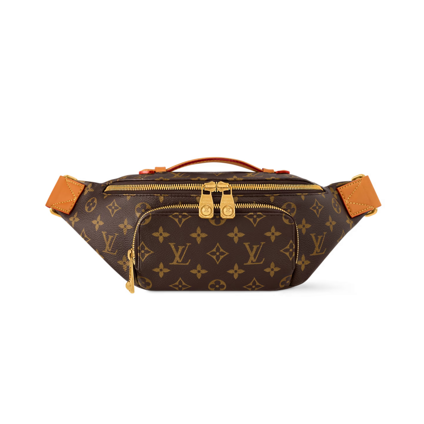 NIGO Louis Vuitton Rush Men's Solid Colour Adjustable Simple Coated Canvas with Leather Shoulder Crossbody Waist Bag Bags #nigo76732