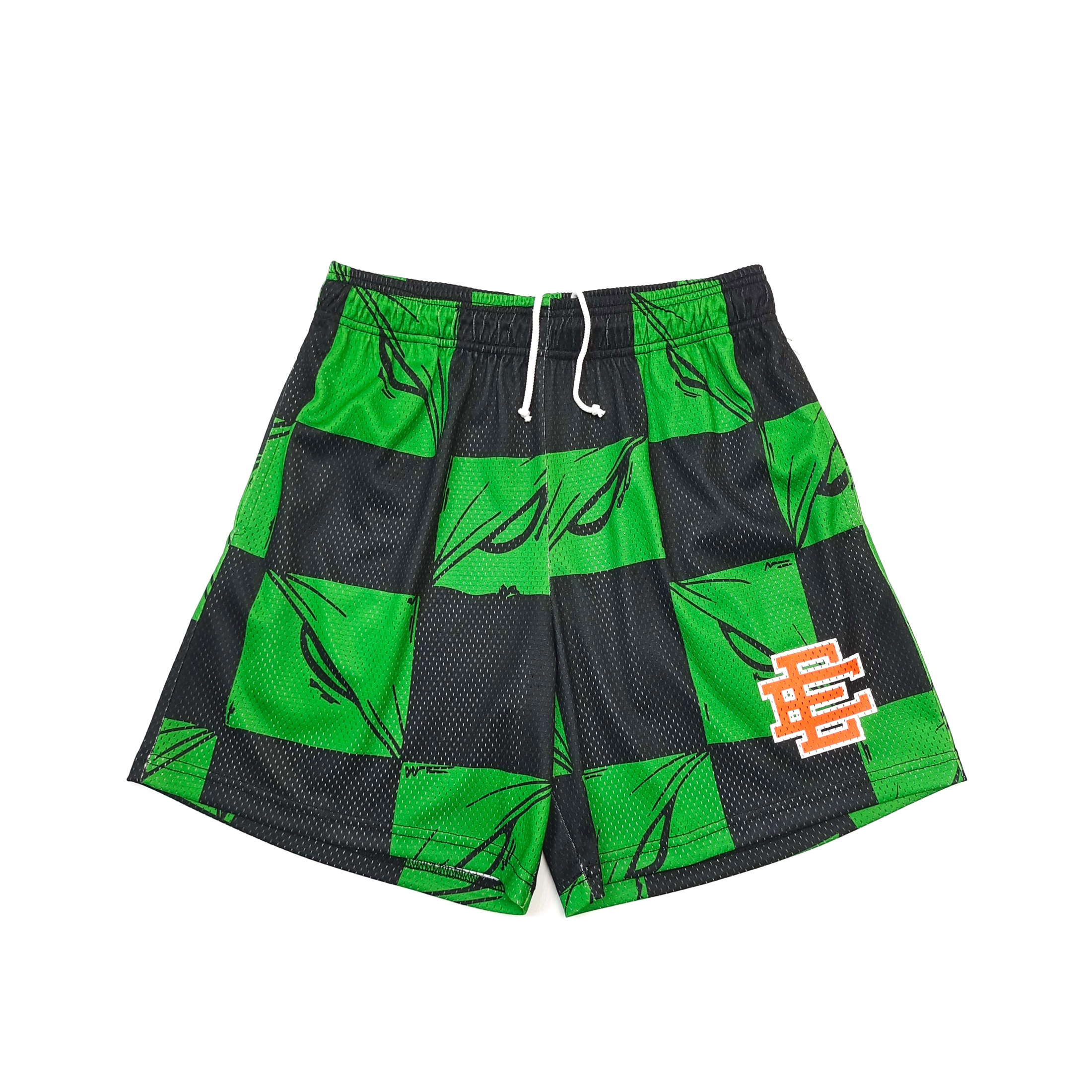 NIGO MattyBoy Eric Emanuel NY PopUp Men's Summer Graffiti Print Mesh Casual Lace-Up Shorts #nigo76764