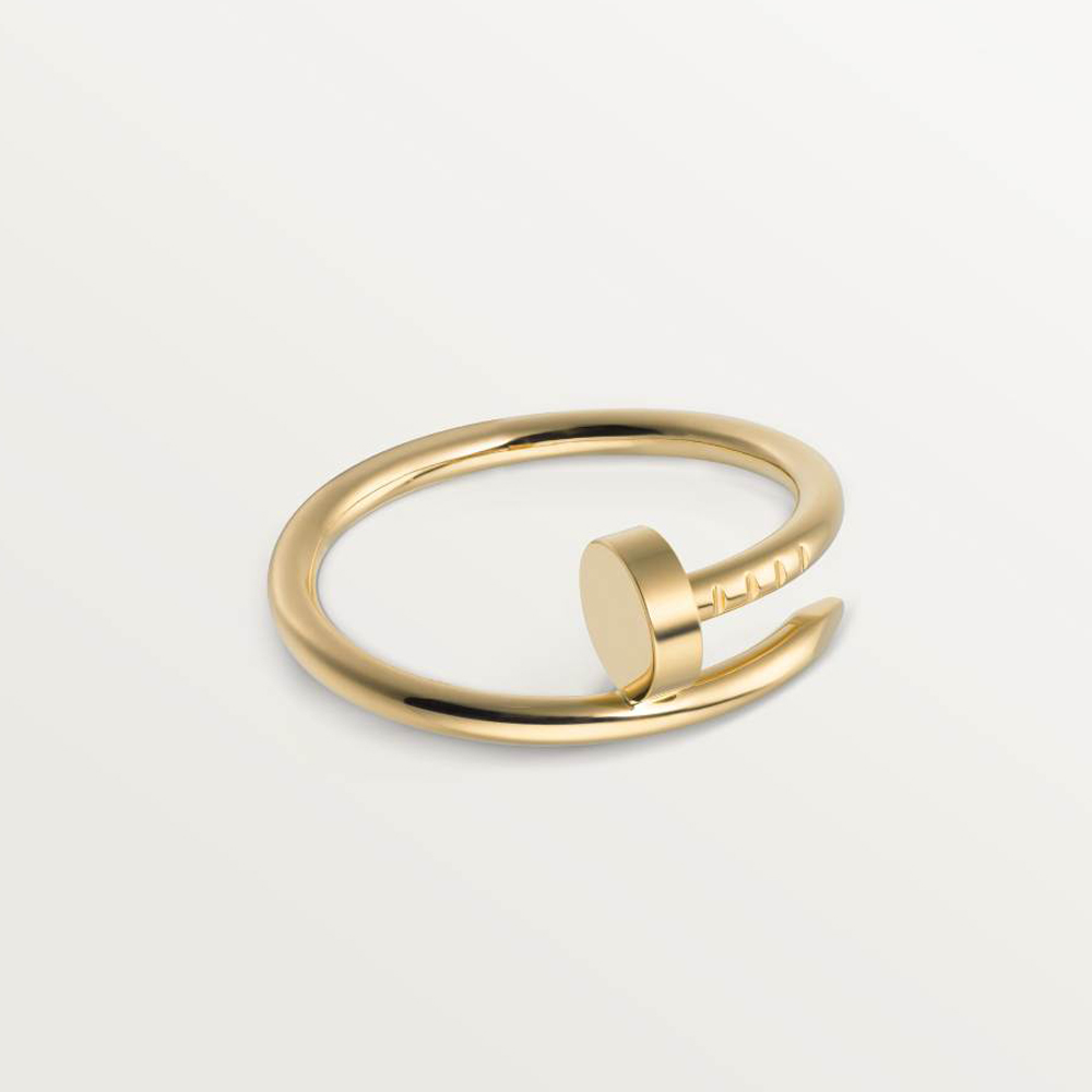NIGO Cartier Juste un Clou Men's and Women's Nail Shape Gold Ring Jewelry #nigo76346