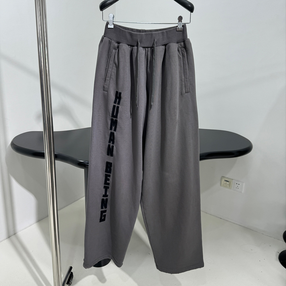 NIGO Balenciaga Men's HUMAN BEING SHIFTED Zipper Hoodie Vintage Washed Sweatshirt Jacket Casual Solid Color Pants Straight Sweatpants Suit Set Ngvp #nigo1549