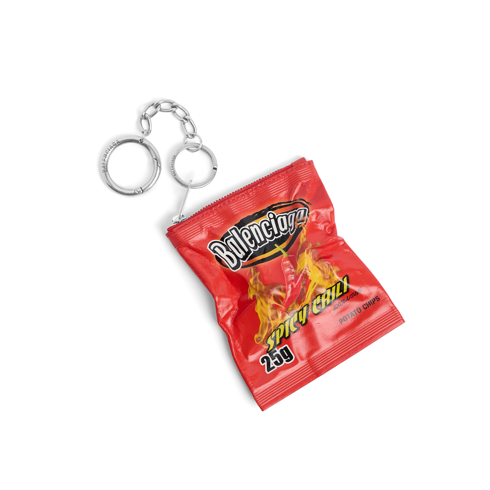 NIGO Chips Balenciaga Solid Leather Keychain Chips Zip Coin Purse Bag Bags #nigo76783