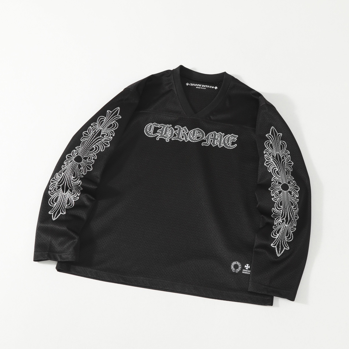 NIGO Chrome Hearts Men's Autumn and Winter Solid Color Long Sleeve T-Shirt Stretch Sweatpants Pants Set Suit #nigo76427