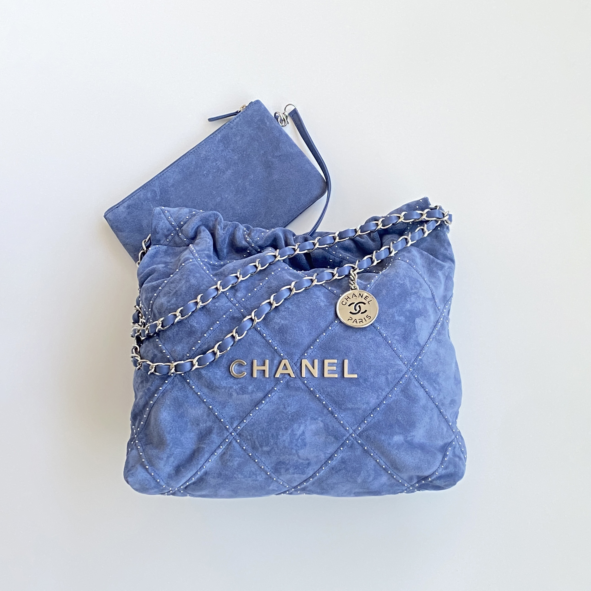NIGO Chanel Women's Solid Colour Chain Shoulder Strap Denim Shoulder Tote Shopper Bags Bag #nigo76917