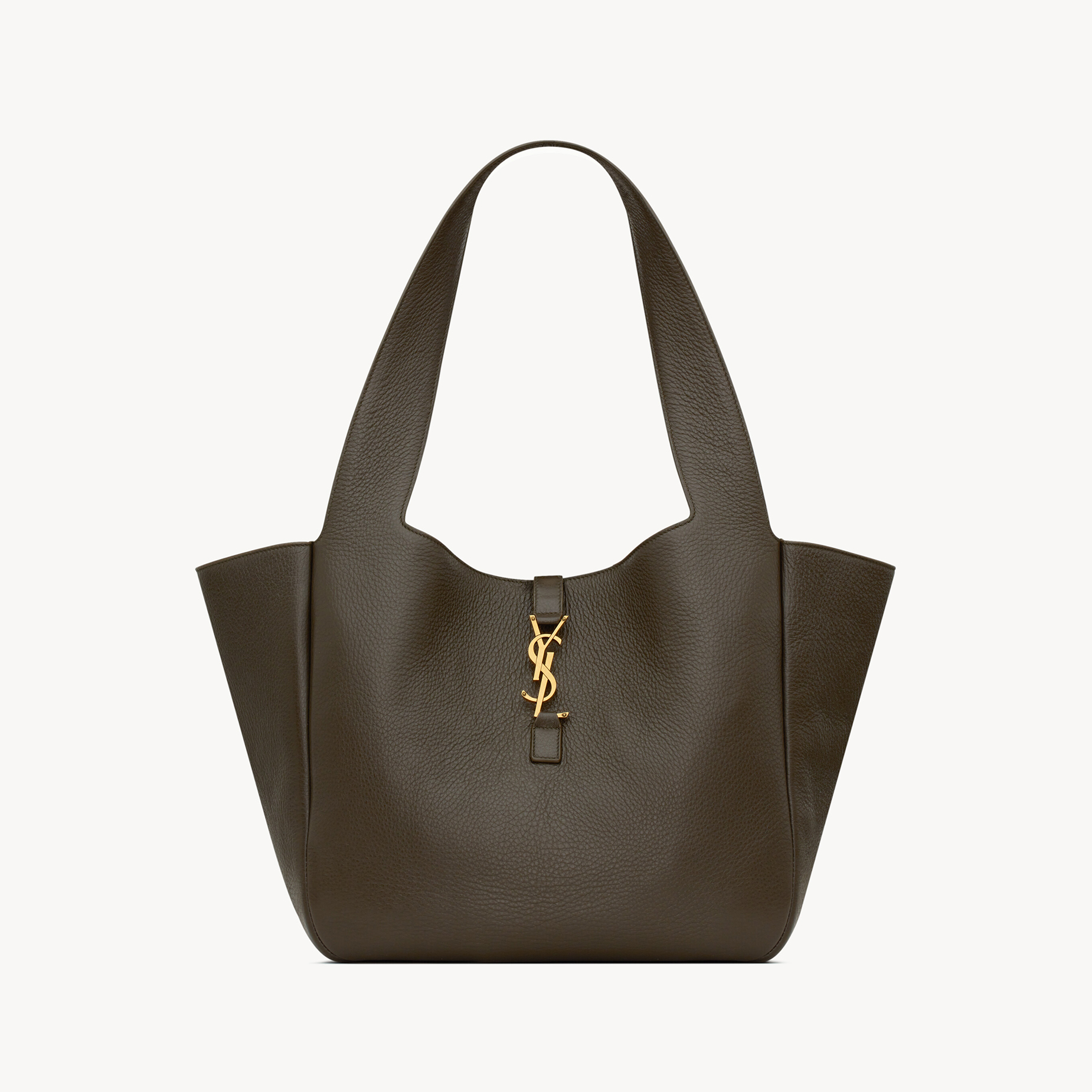 NIGO SAINT LAURENT LE 5 À 7 BEA Women's Adjustable Shoulder Strap Solid Color Smooth Leather Shoulder Handbag Bag Bags #nigo76894