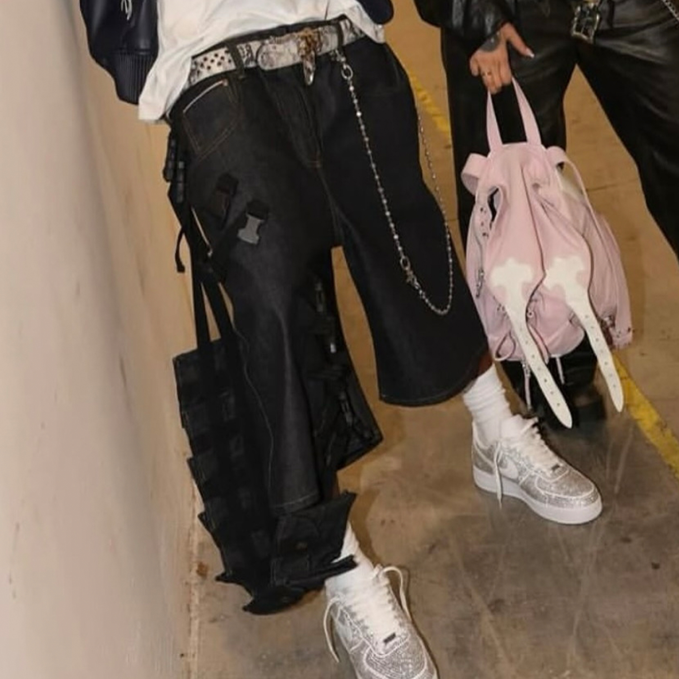 NIGO Opium Yvl Style Playboicarti The Same Men's Spring And Summer Vintage Original Cow Tactical Multi-functional Denim Shorts Fashion Casual Pants Ngvp #nigo1638