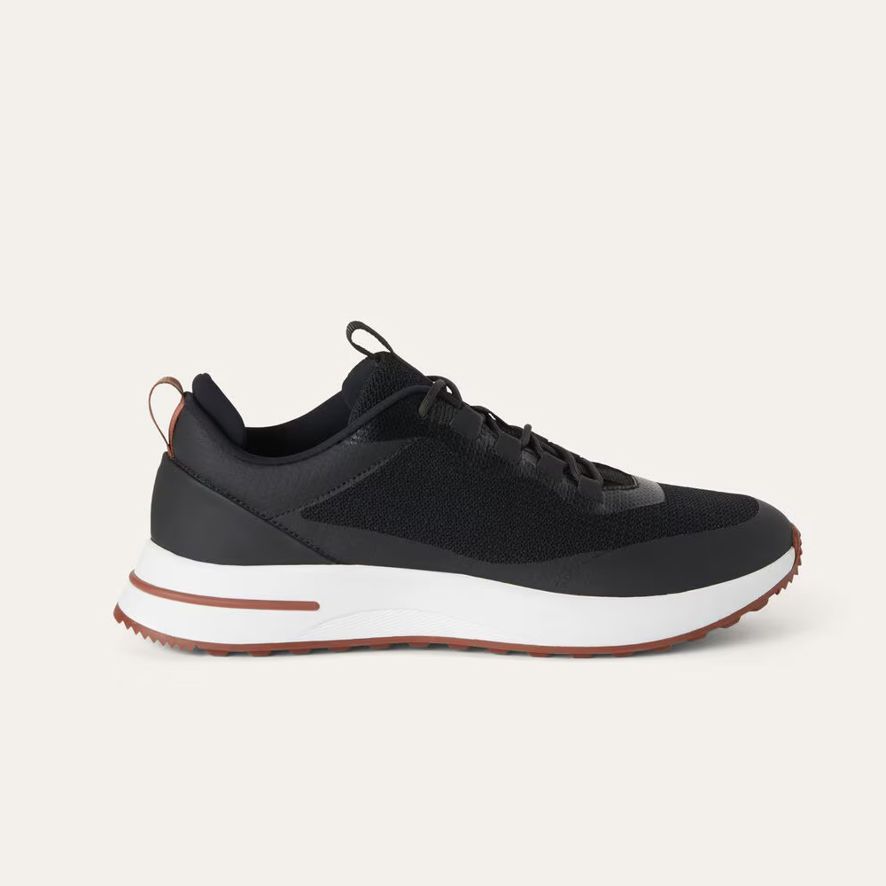 NIGO Loro Piana Week End Walk Men's Spring Summer Colour Block Mesh Patchwork Cowhide Low Top Lace Up Casual Shoes #nigo76892