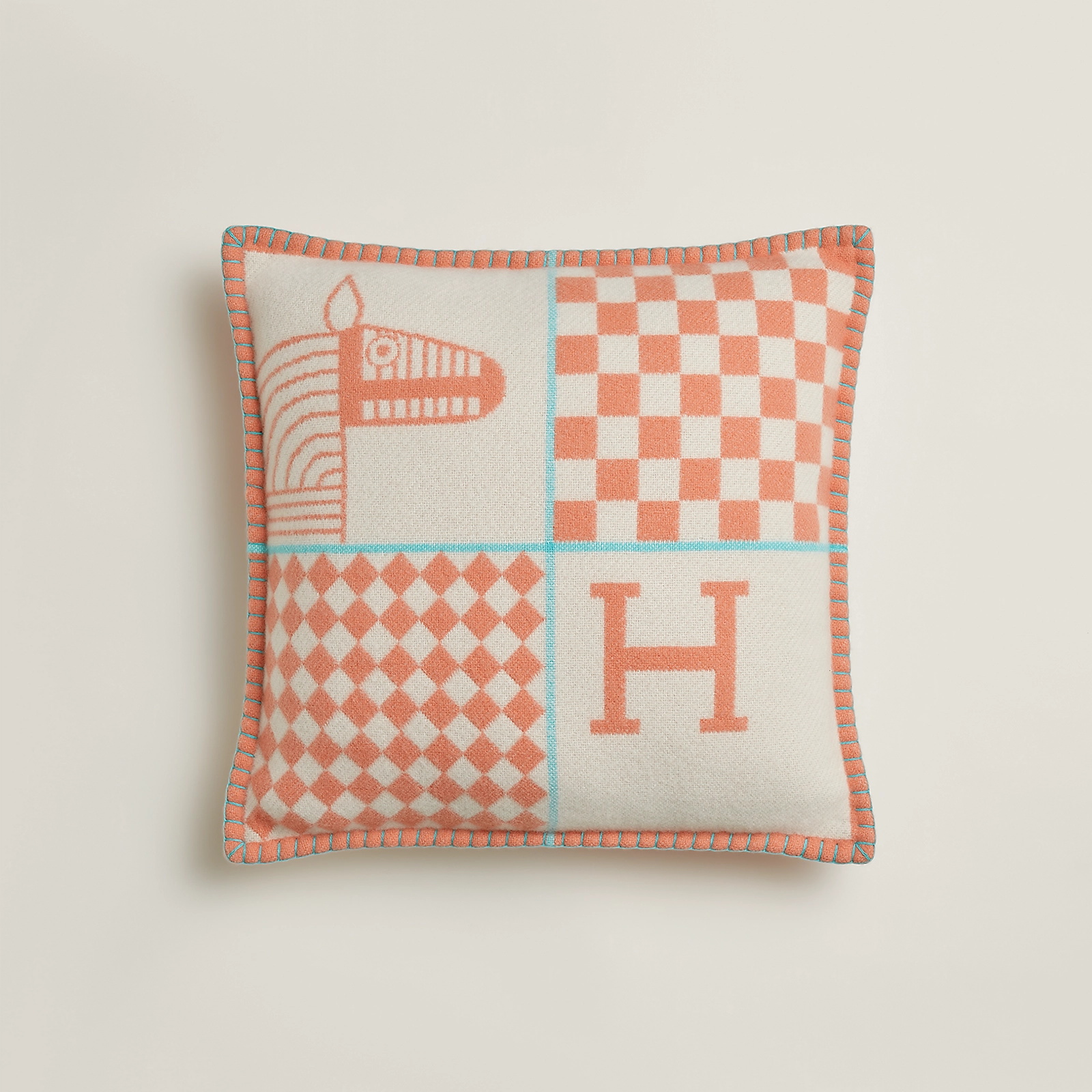 NIGO Hermes Avalon Animaux Nattes Solid Colour Wool Patterned Printed Cushions Pillow Furniture Accessories #nigo76926