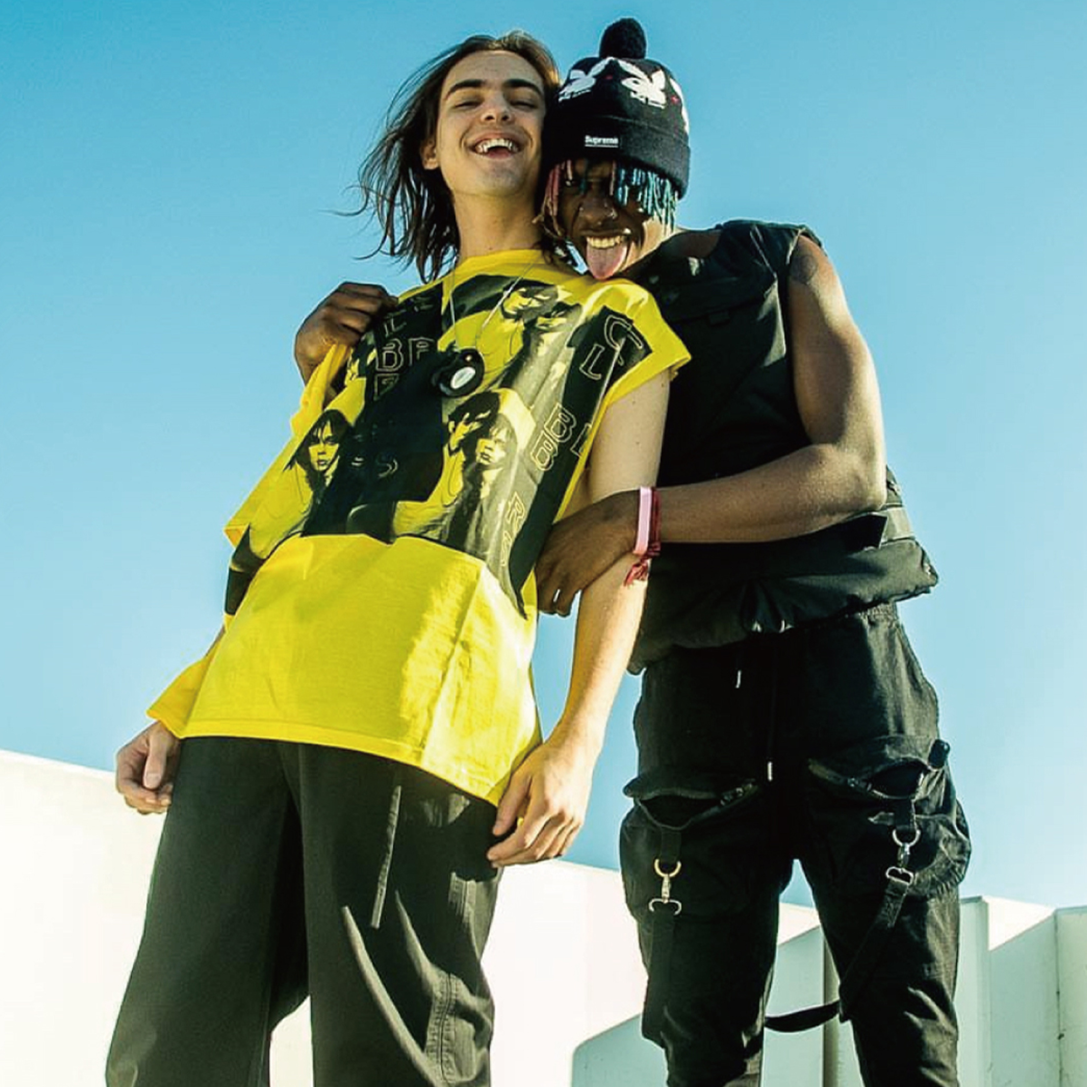 NIGO Raf Simons Men's And Women's Spring And Summer Sleeveless Round Neck Trend T-shirt Loose Punk Avatar Asymmetric Deconstruction Short Sleeve Ngvp #nigo1632