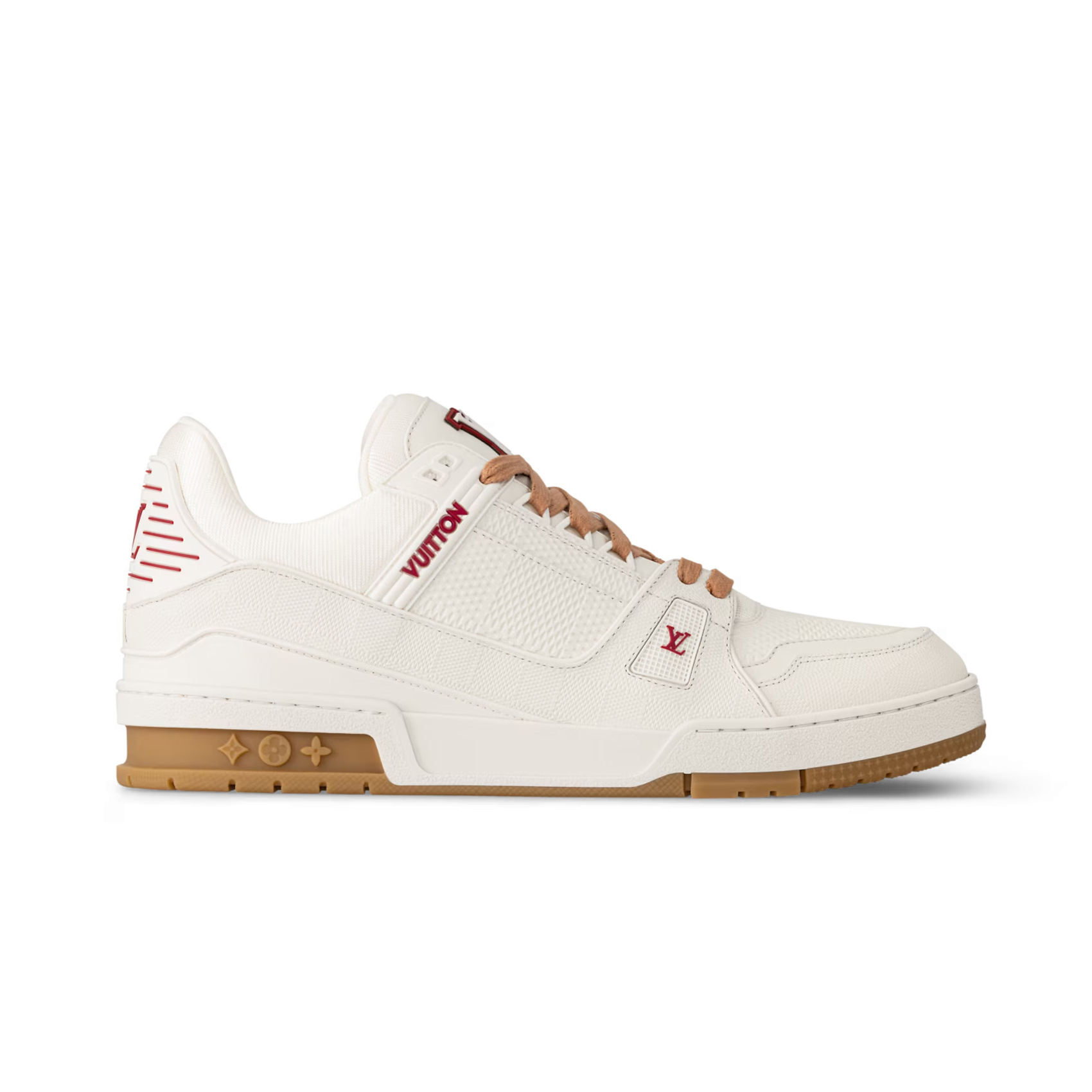 NIGO Louis Vuitton LV Trainer Men's Four Seasons Solid Color Cowhide Low-top Lace-up Flat Casual Shoes #nigo76943