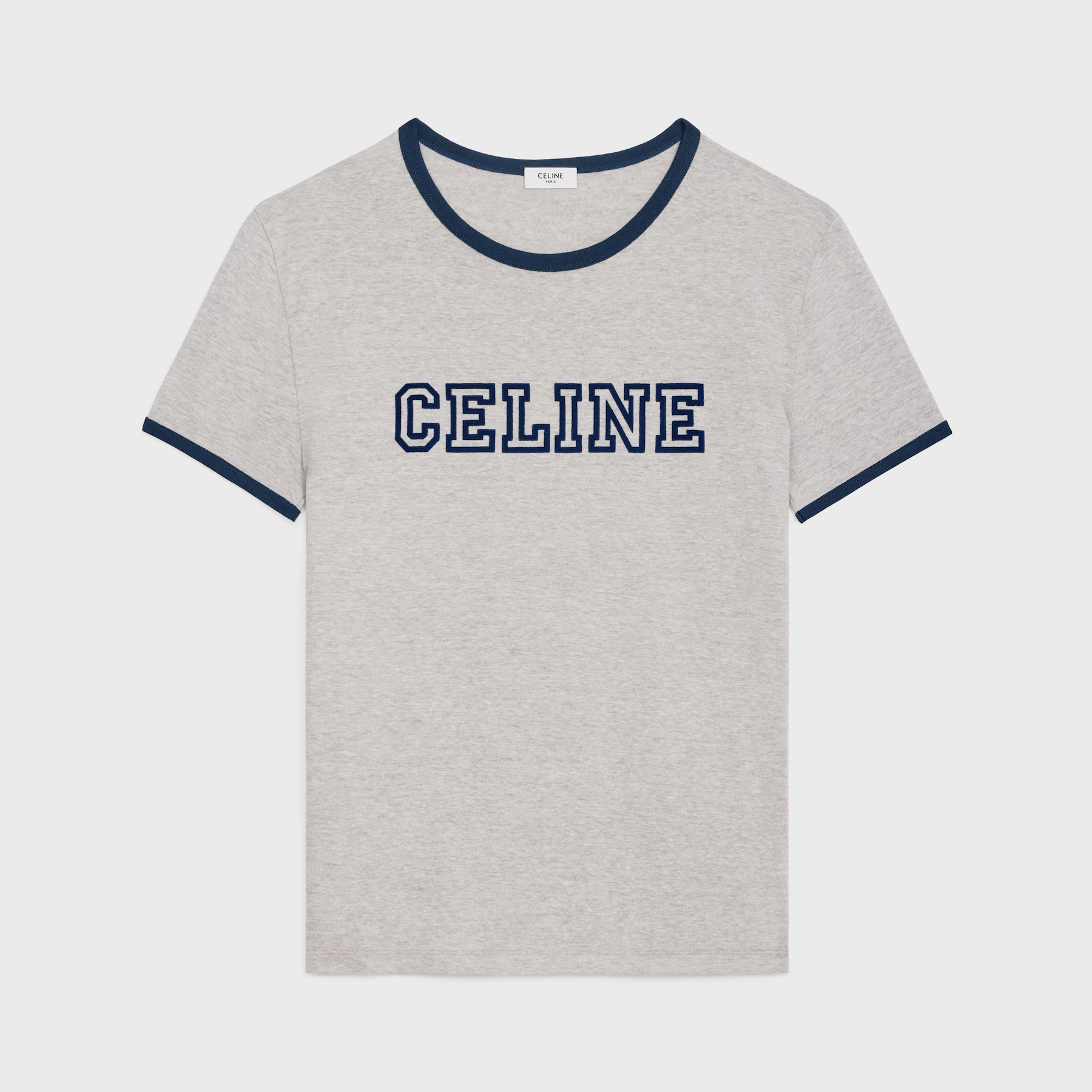 NIGO Celine Men's Logo Printed Summer Cotton Jersey Solid Color Round Neck Short Sleeve T-Shirt #nigo76964