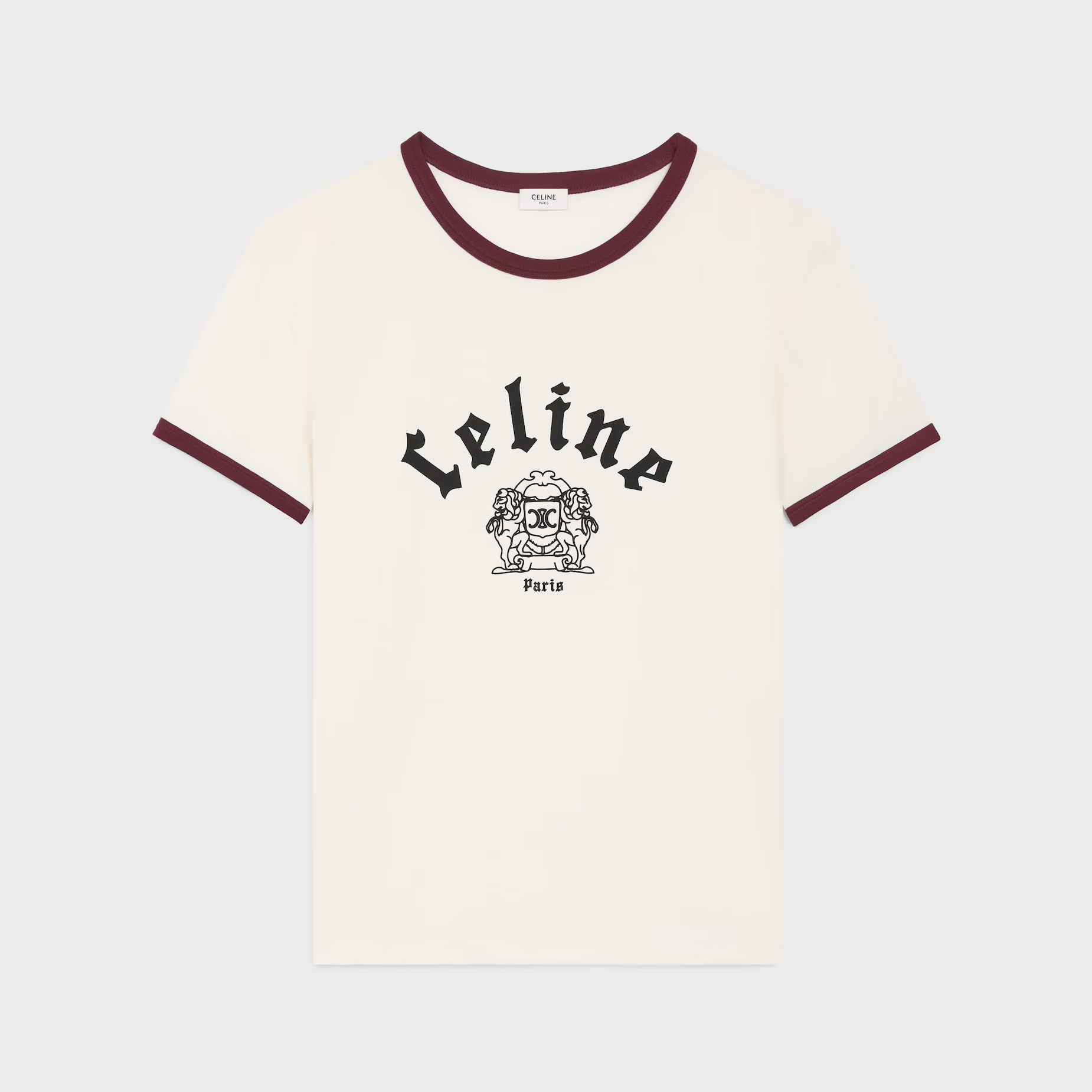 NIGO Celine Men's Logo Printed Summer Cotton Jersey Solid Color Round Neck Short Sleeve T-Shirt #nigo76963