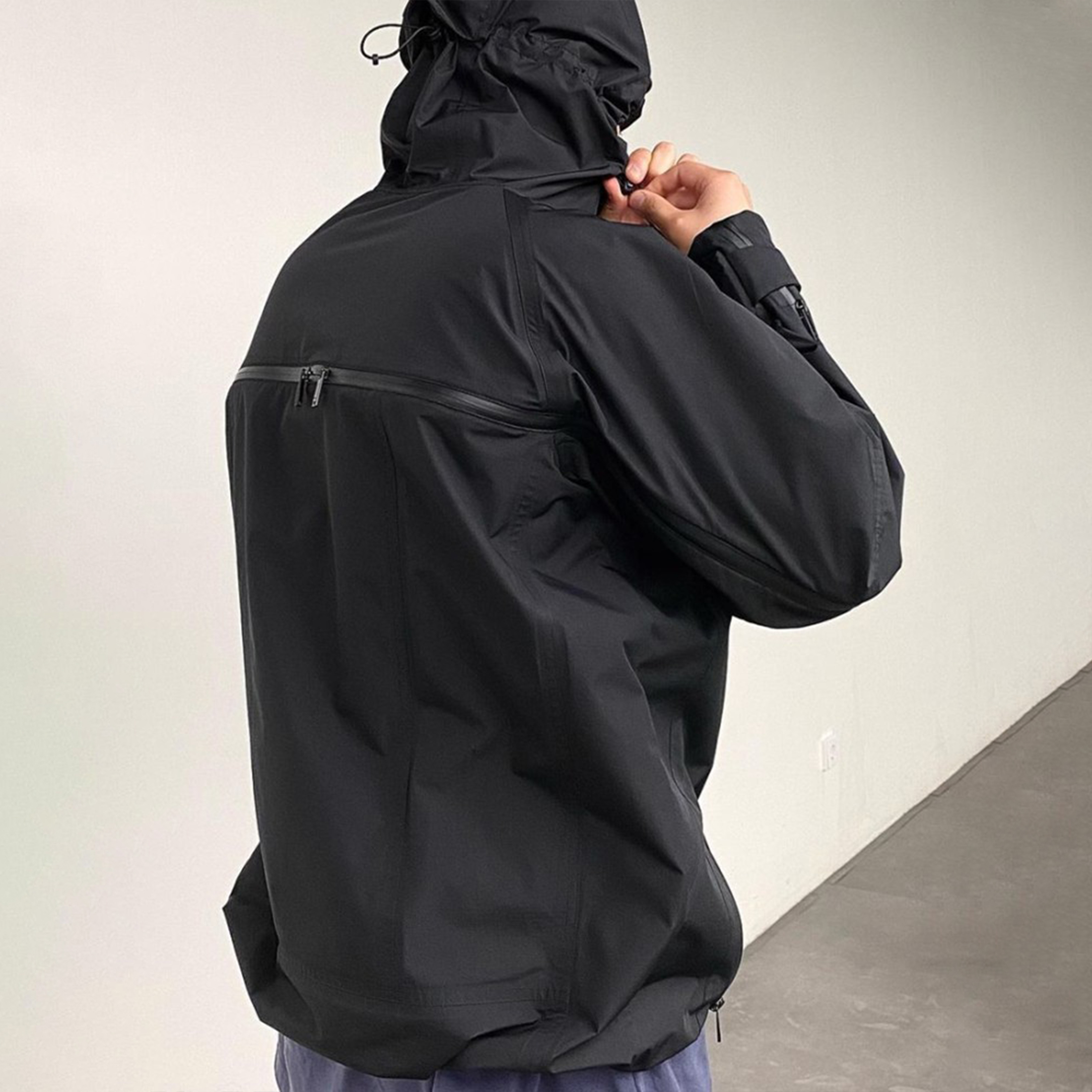 NIGO Undermycar Men's Spring And Summer Multi-zipper Deconstructed Loose Punch Jacket Jacket High Street Trend Drawstring Fashion Casual Jacket Ngvp #nigo1647
