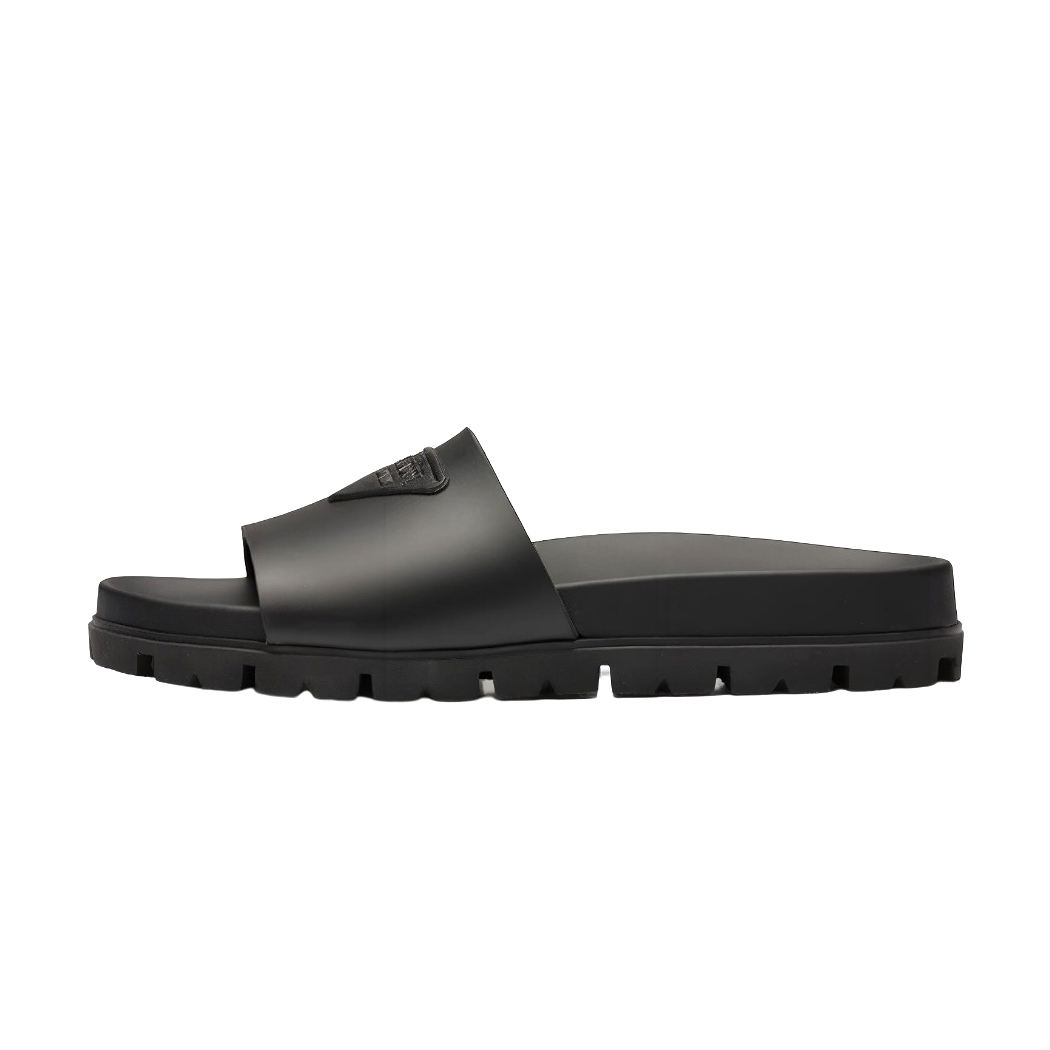 NIGO Prada Men's And Women's Summer Solid Colour Cowhide Leather Sandals And Slippers Shoes #nigo76974