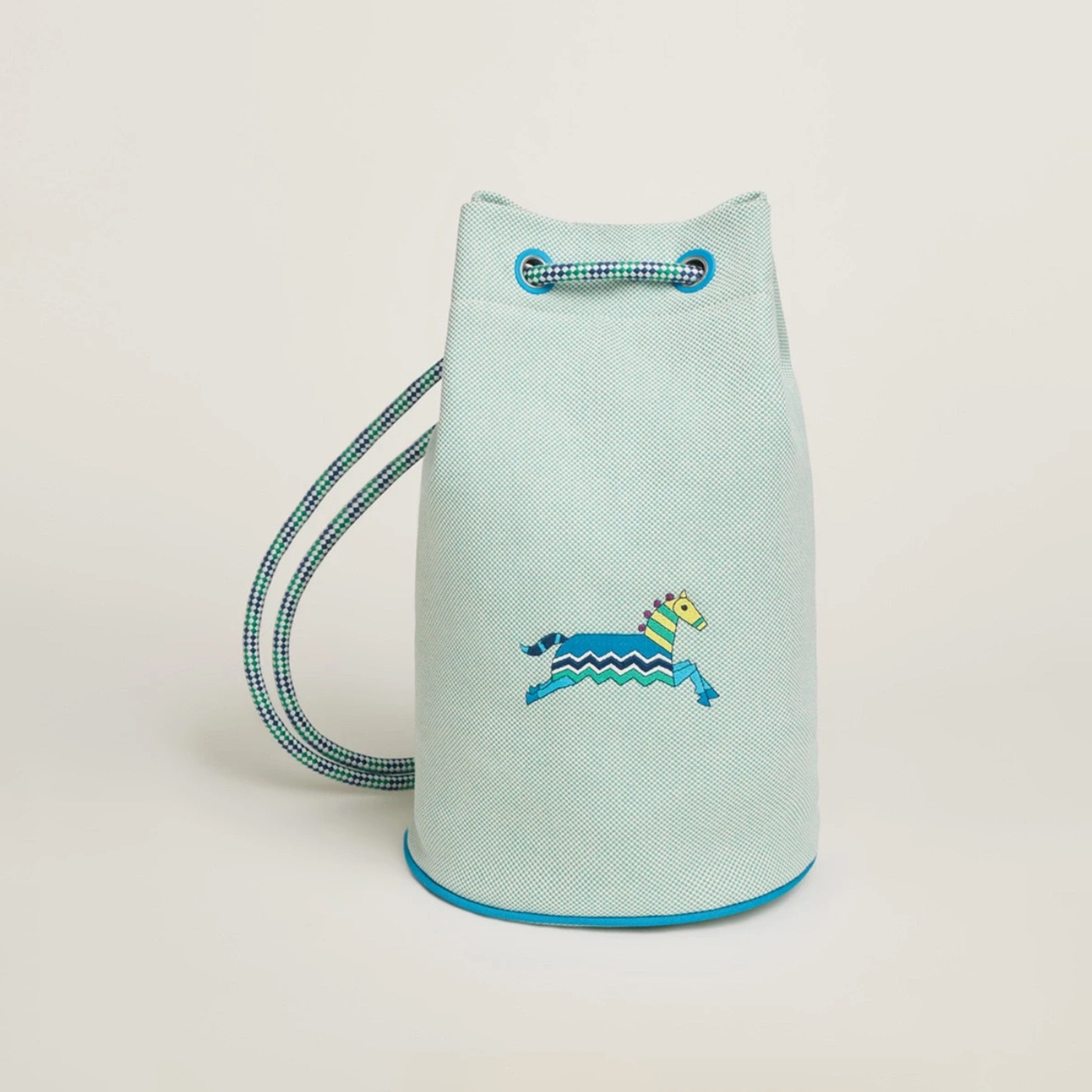 NIGO Hermes Epopee Epic Women's Solid Colour Polyester and Canvas Beach Bag Storage Bags #nigo76977