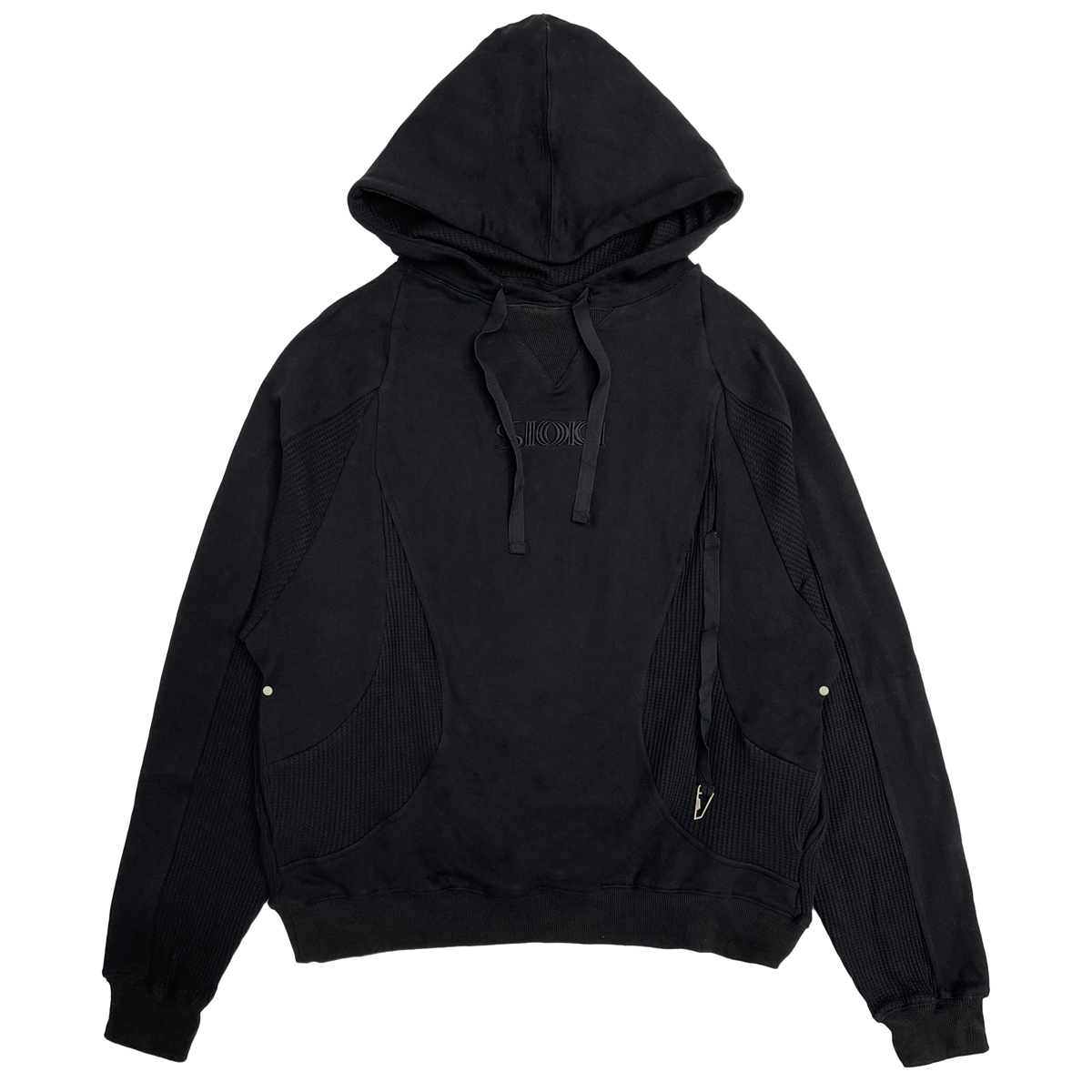 NIGO Undermycar Men's Spring And Autumn Retro Trend Splicing Ribbon Drawstring Embroidery Loose Sweater Fashion Casual Pullover Hoodie Ngvp #nigo1658