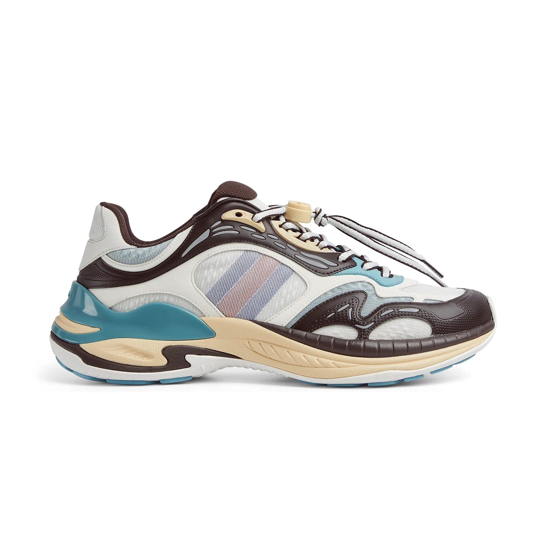 NIGO Gucci 2.0 Men's and Women's Mesh Leather Round Toe Drawstring Low Top Sneakers Shoes #nigo77124