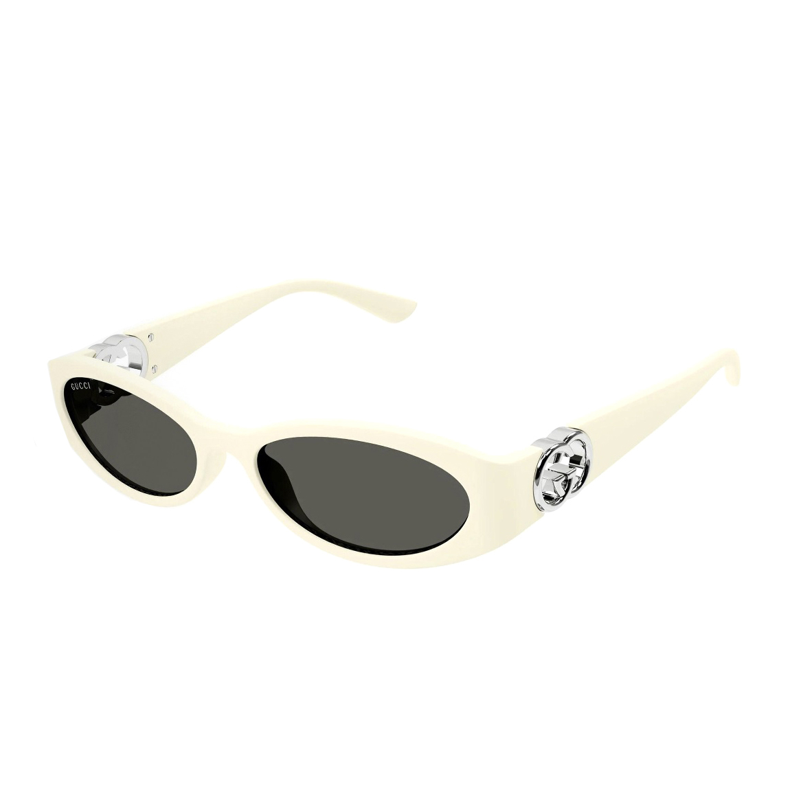 NIGO Gucci Women's Solid Colour Oval Temple Hollow GG Print Sunglasses Glasses #nigo77134